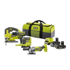 Ponceuse Triangulaire RYOBI 100W - Modèle RPS100-GA20, Avec 20 Abrasifs, Pour Coins Et Petits Espaces