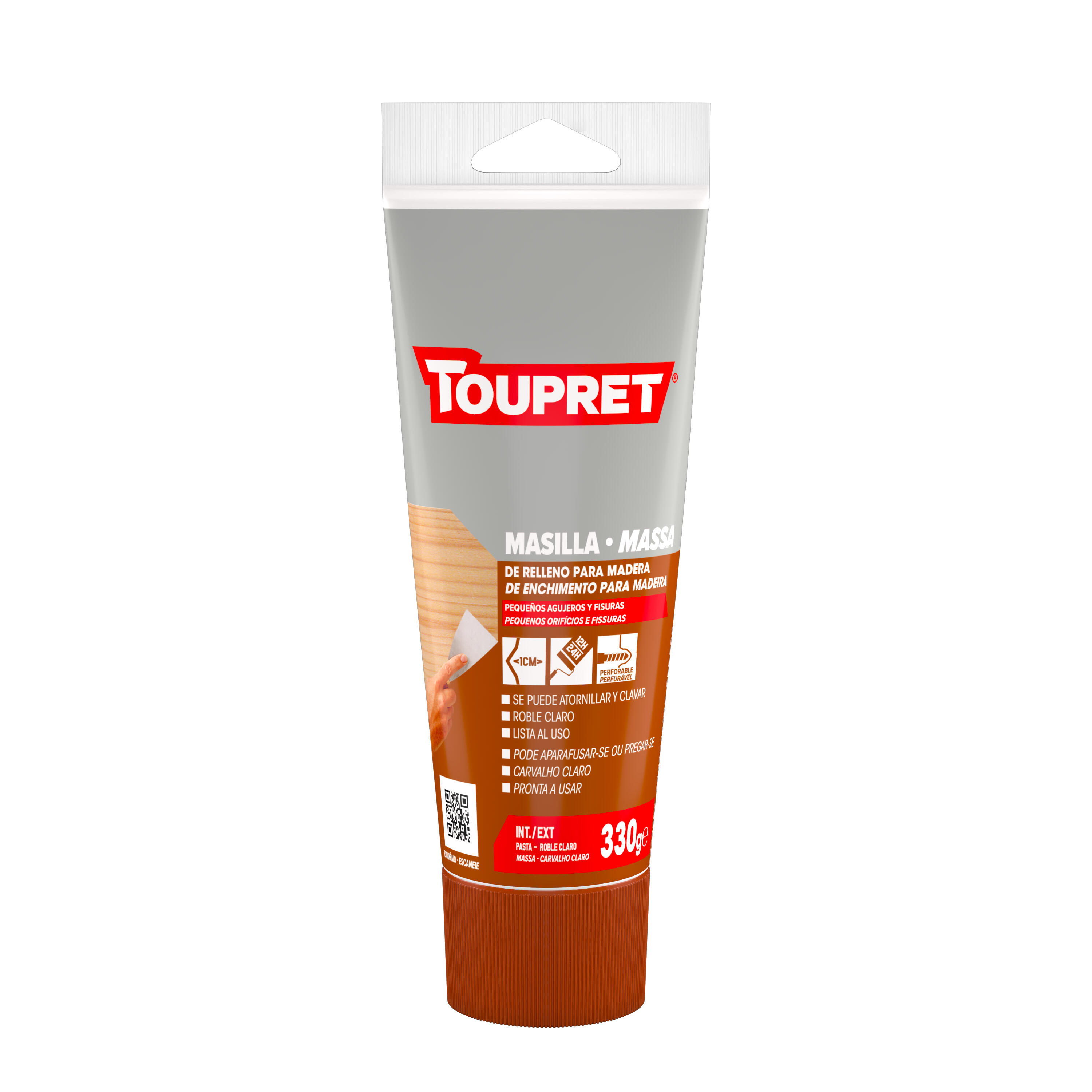 Masilla de reparación madera touprêt 330gr