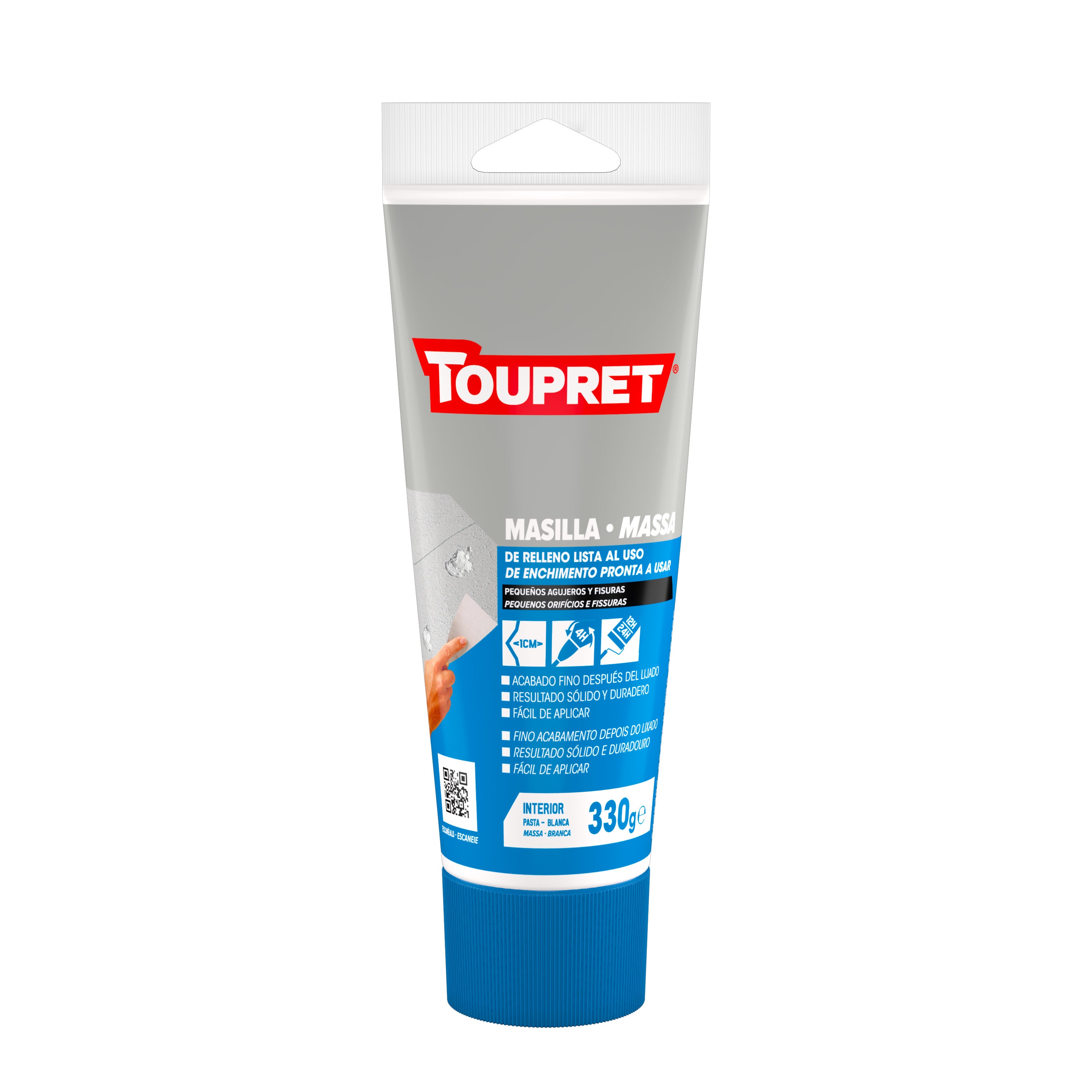 Masilla en pasta de relleno toupret 290 g