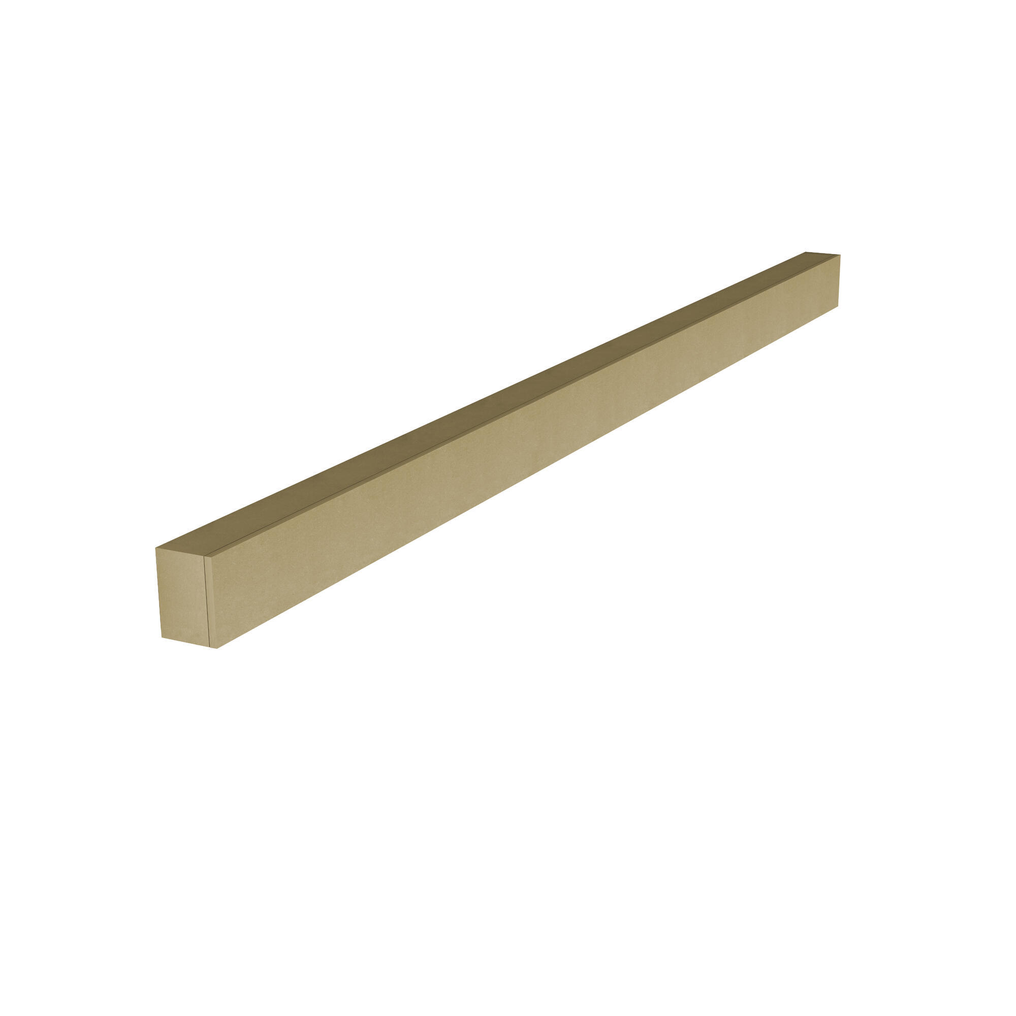 Cache rail mdf non fini de largeur 93 cm max, Artens - 2