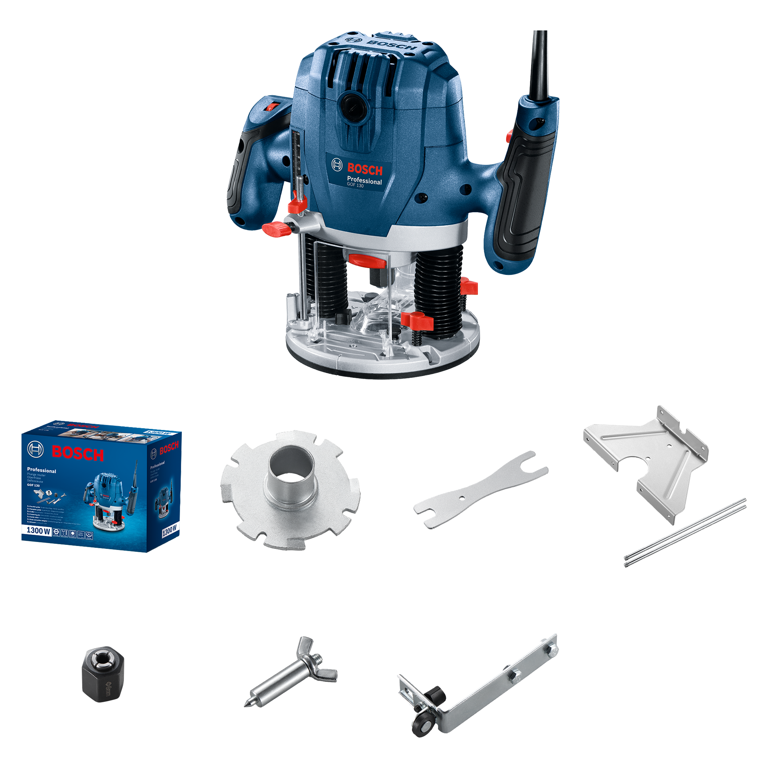 Frezarka górnowrzecionowa 1300W GOF 130 BOSCH - 6