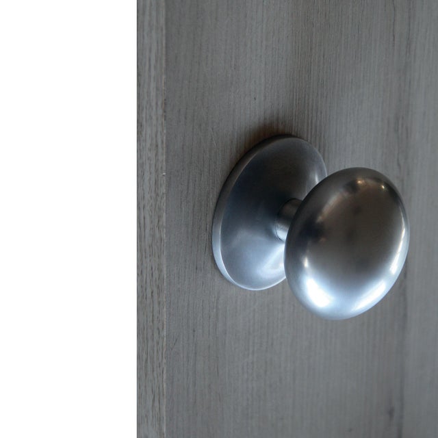 Bouton de porte de tirage LINEA BERTOMANI Diam. 70 mm inox