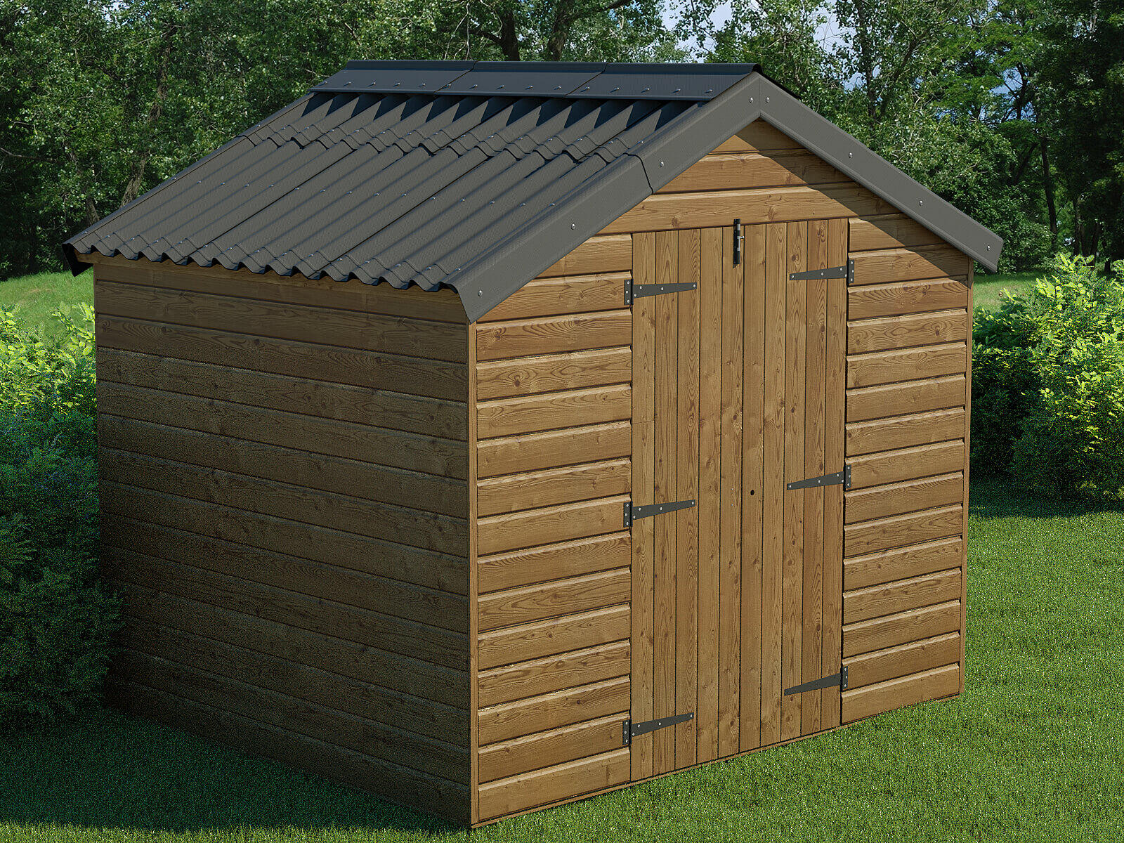 Plaque ondulée bitumée anthracite, ONDULINE - 6