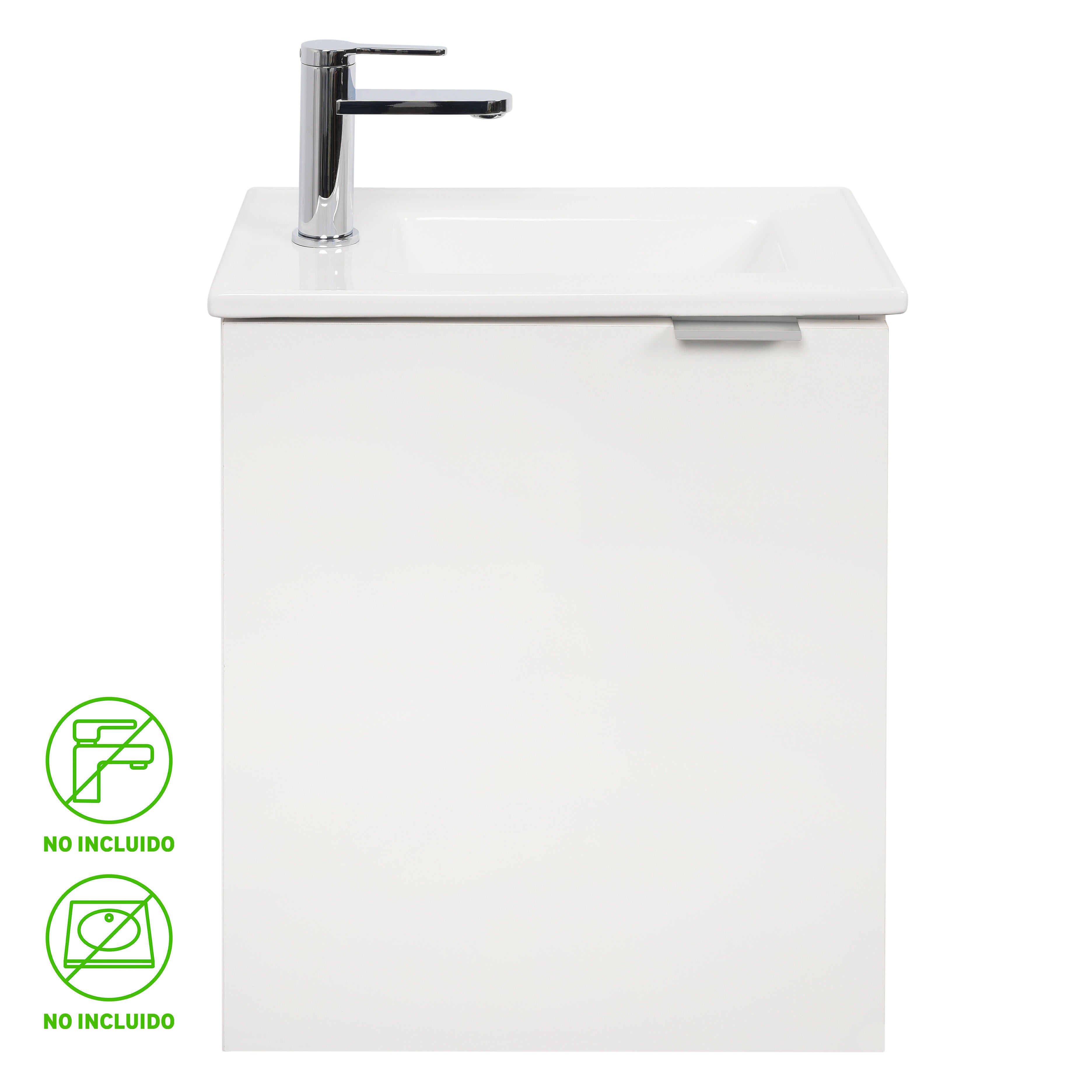 Mueble de baño essential blanco 40x26 cm (lavabo no incluido)