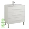 Mueble de baño Madrid blanco 80x45 cm (lavabo no incluido)