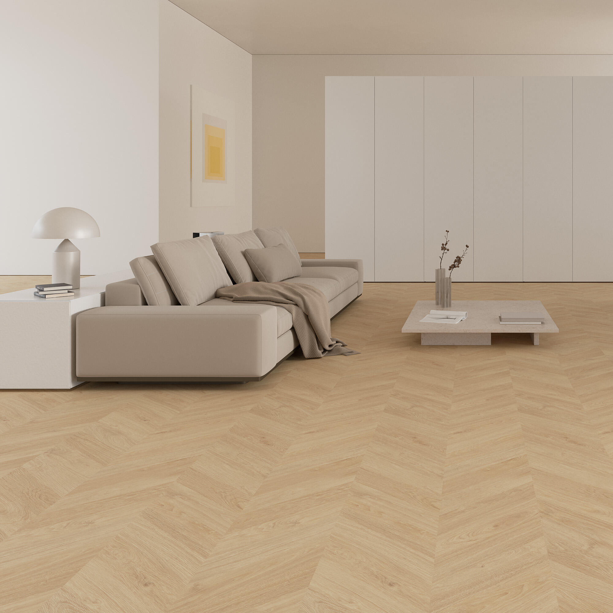 Pavimento flutuante laminado extreme 10 mm Novofloor Espiga Supreme NAT375 - 2