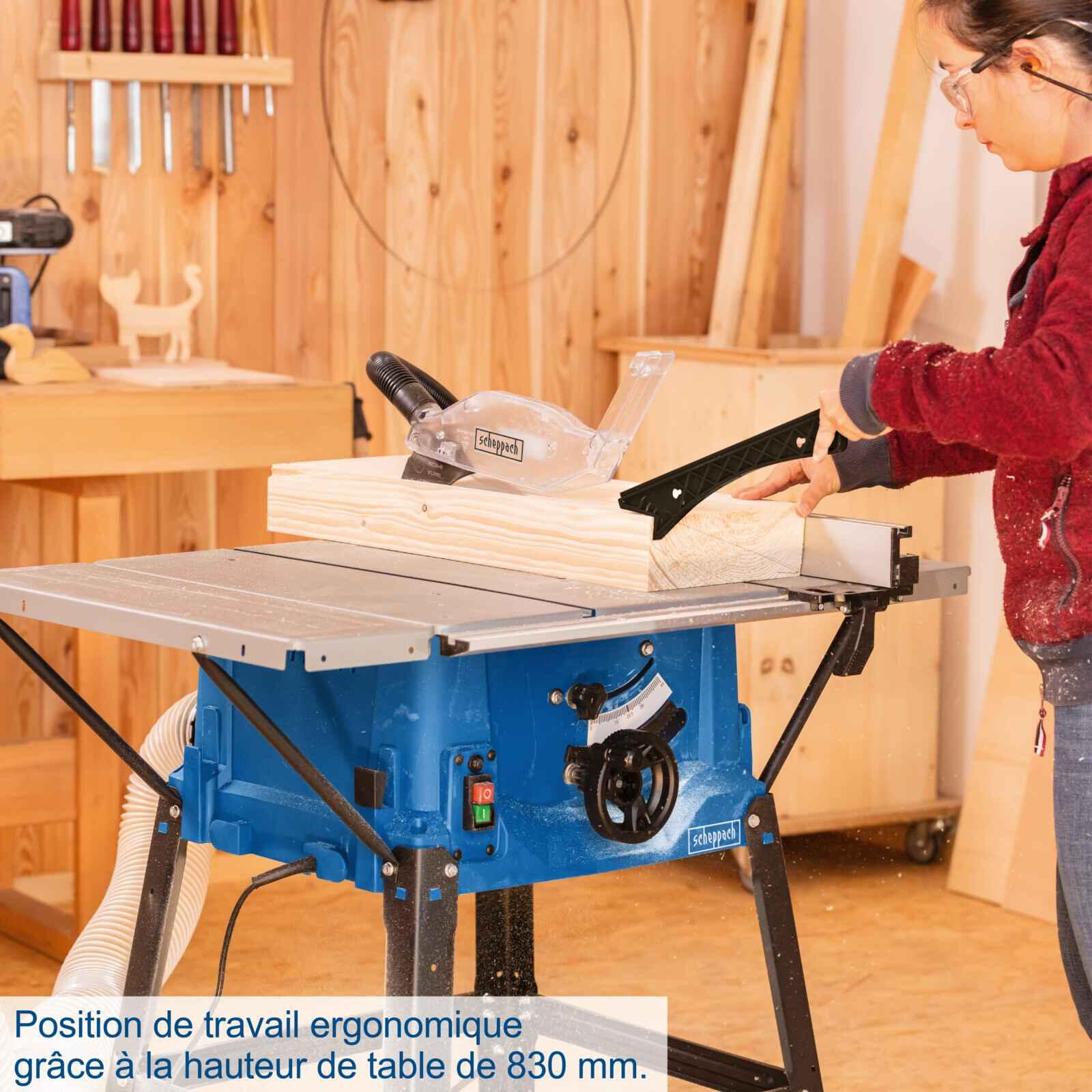 Scie sur table SCHEPPACH 250MM HS100S, 2000 W - 5