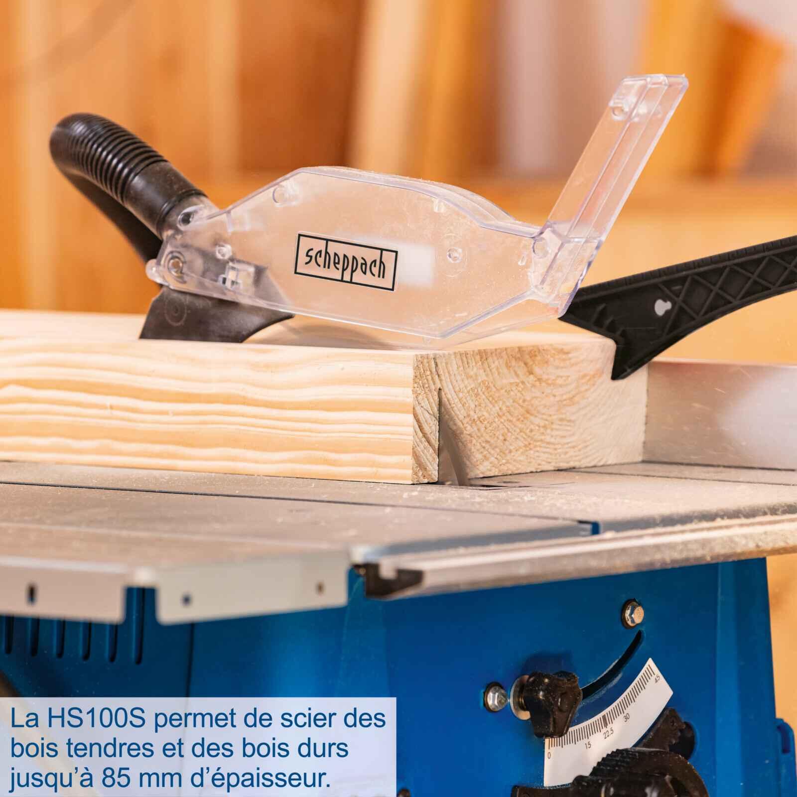 Scie sur table SCHEPPACH 250MM HS100S, 2000 W - 4