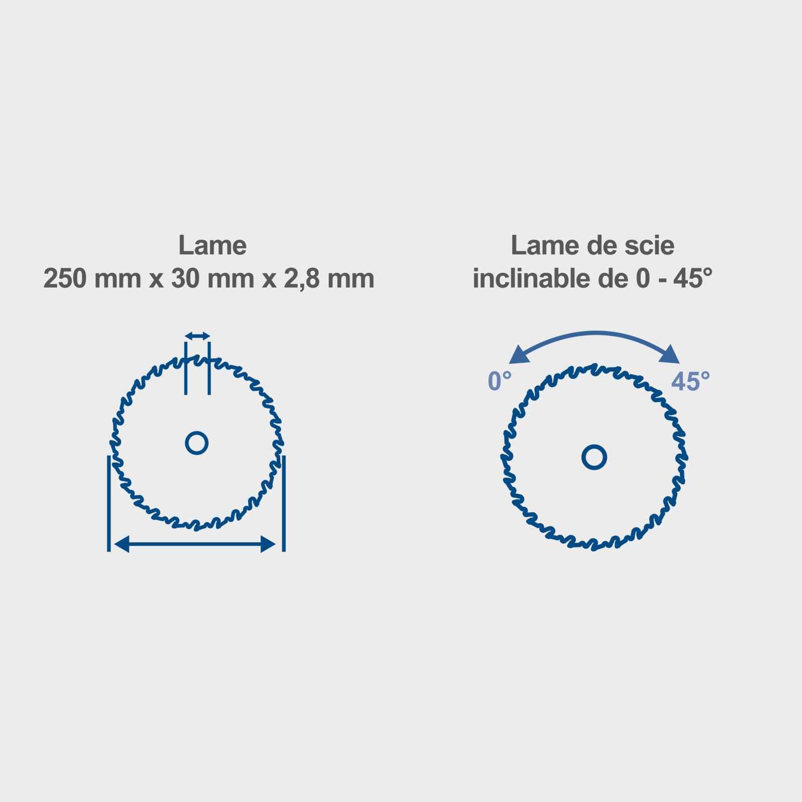 Scie sur table SCHEPPACH 250MM HS100S, 2000 W - 8