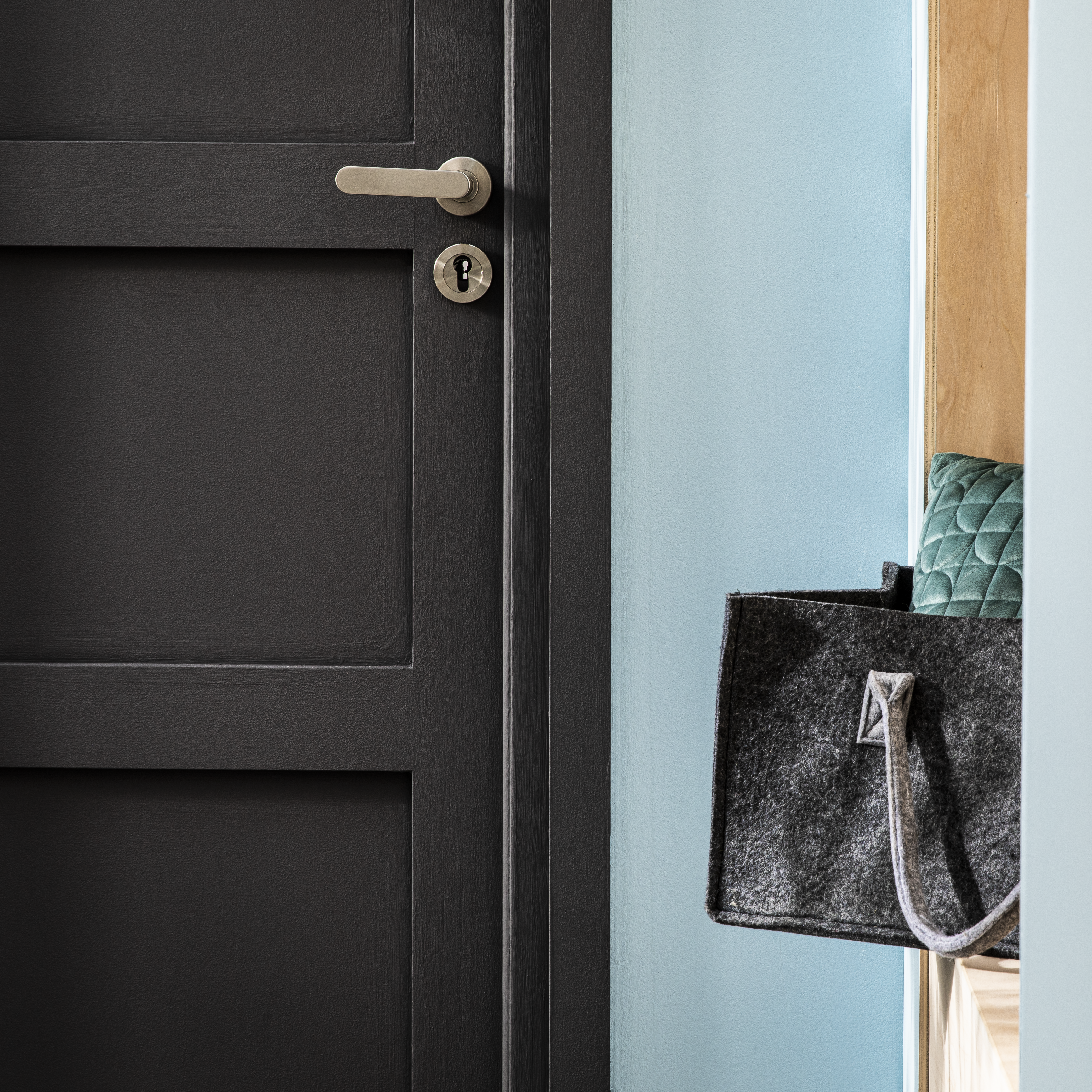 2 rosaces INSPIRE trou de cylindre L1 acier nickel satiné A2 - 6