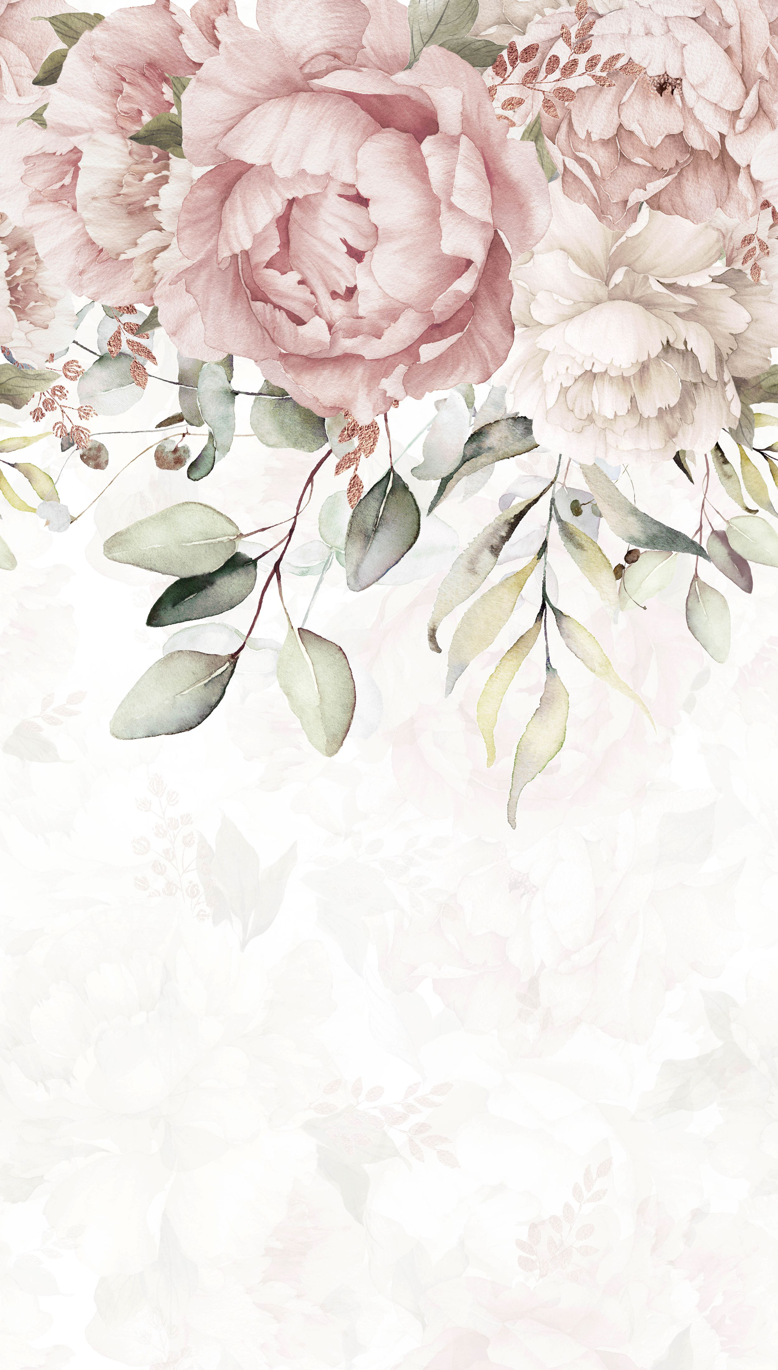 Tapeta panoramiczna Peonie 159 x 280 cm - 2