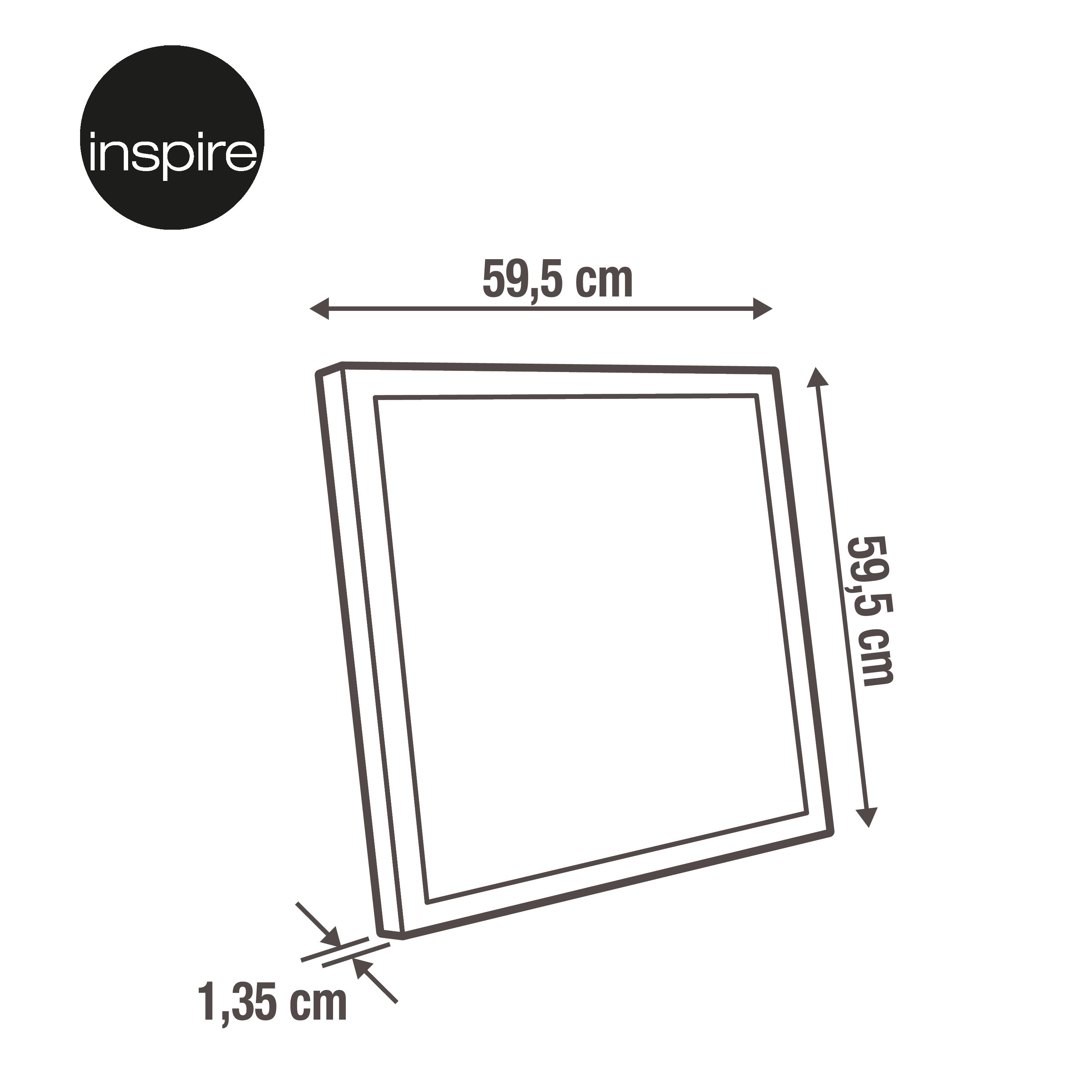 Pannello LED Anvik bianco 60x60 cm luce naturale 4000 LUMEN, INSPIRE - 11