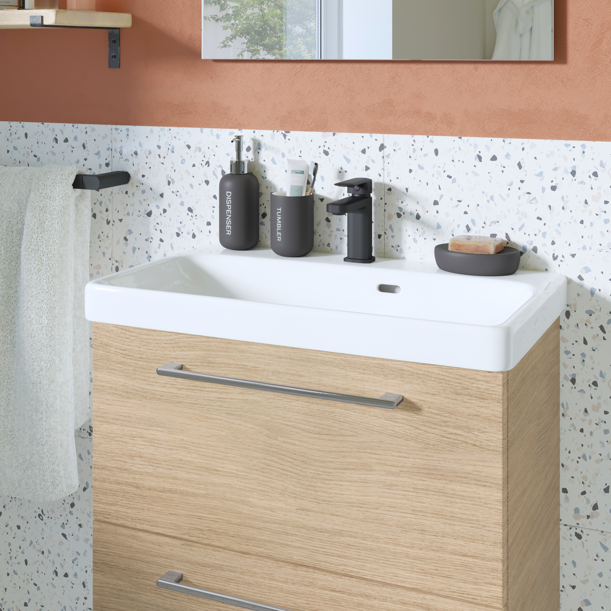 Umywalka meblowa Remix New 61 x 36.7 Sensea - 21