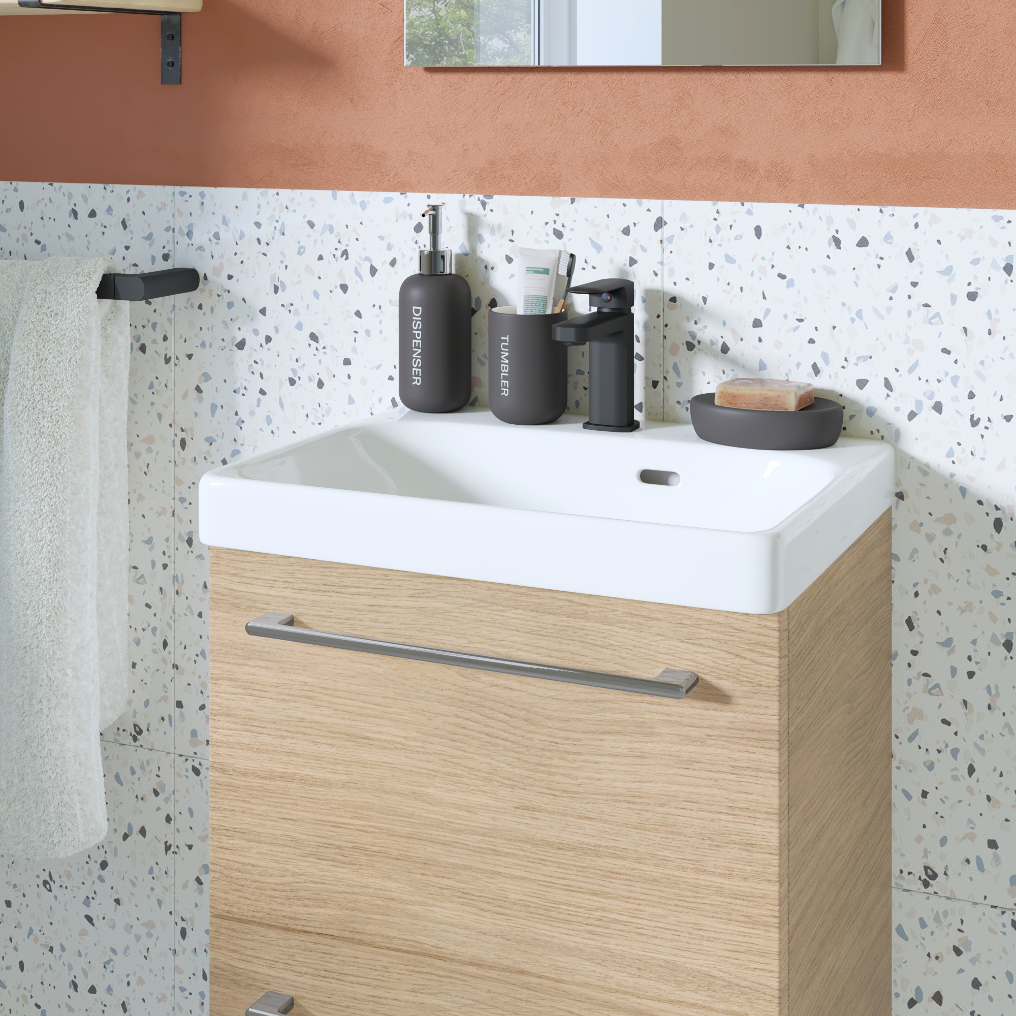 Umywalka meblowa Remix 46 X 36.7 Sensea - 15