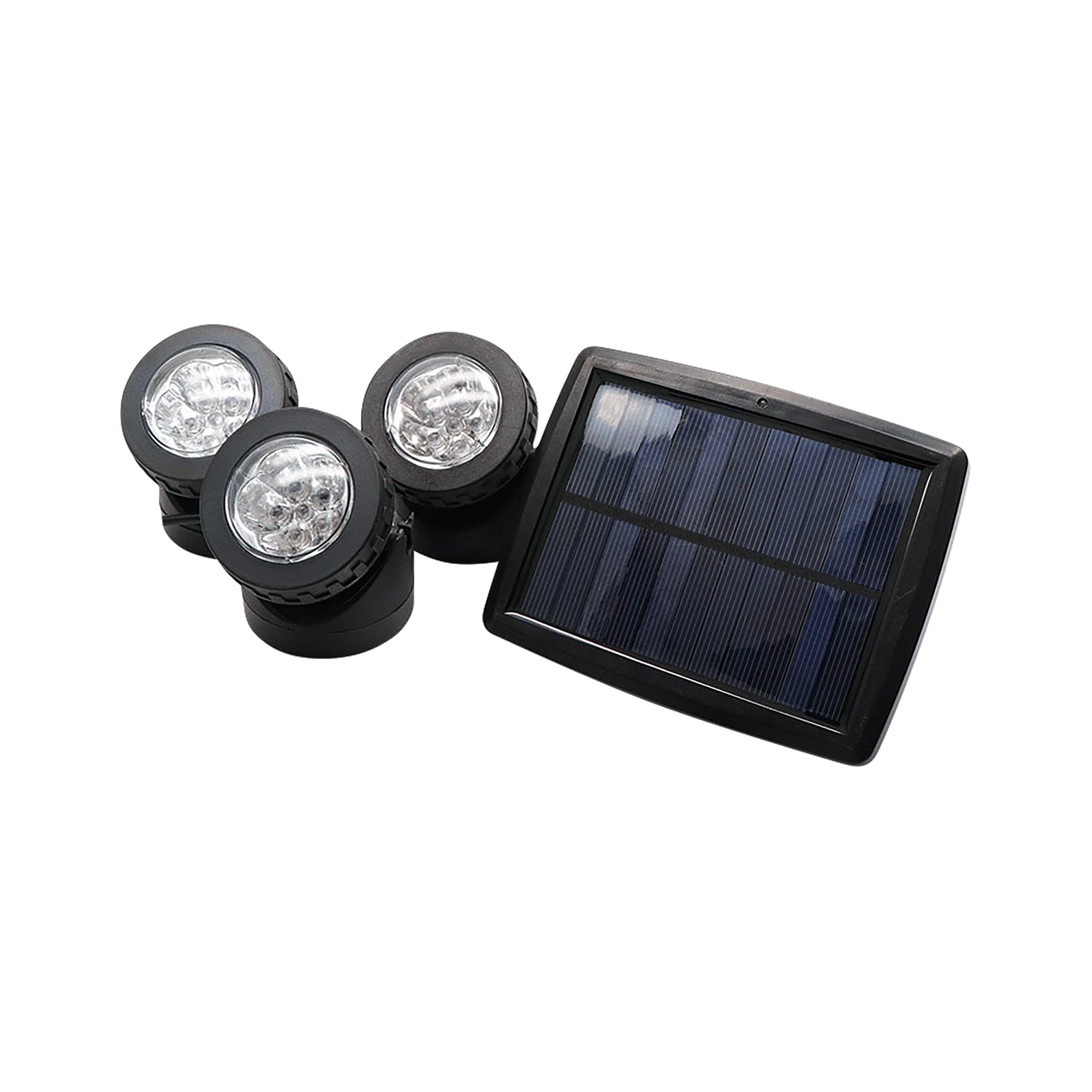 Proyector solar LED ARTE CONFORT Liceo Trio 30 lm IP65 con panel separado luz blanco frío y sensor crepuscular - 4