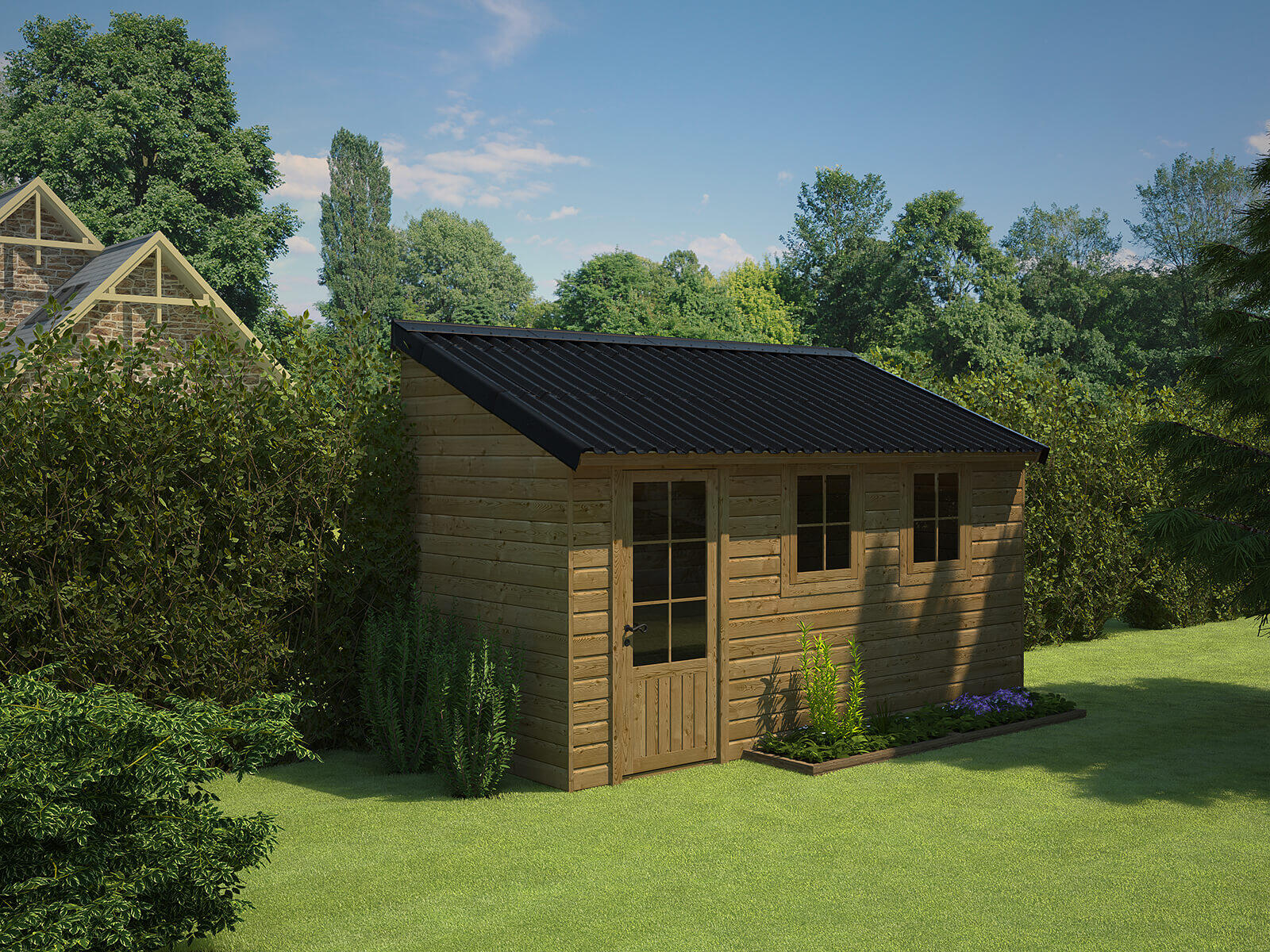 Plaque bitumée noir ONDULINE Easyfix 100x82cm - 5