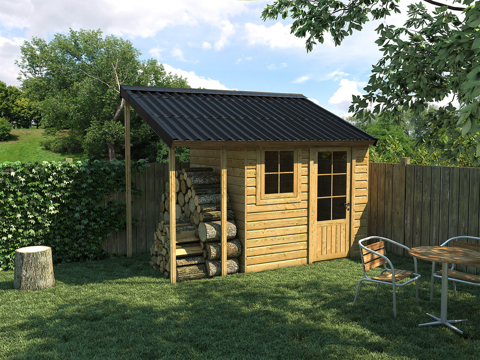 Plaque bitumée noir ONDULINE Easyfix 100x82cm - 4