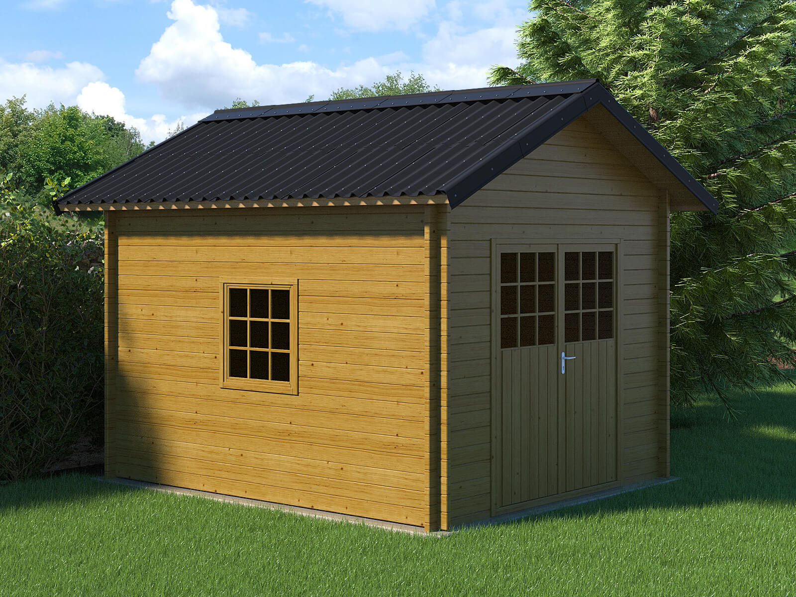 Plaque bitumée noir ONDULINE Easyfix 100x82cm - 3