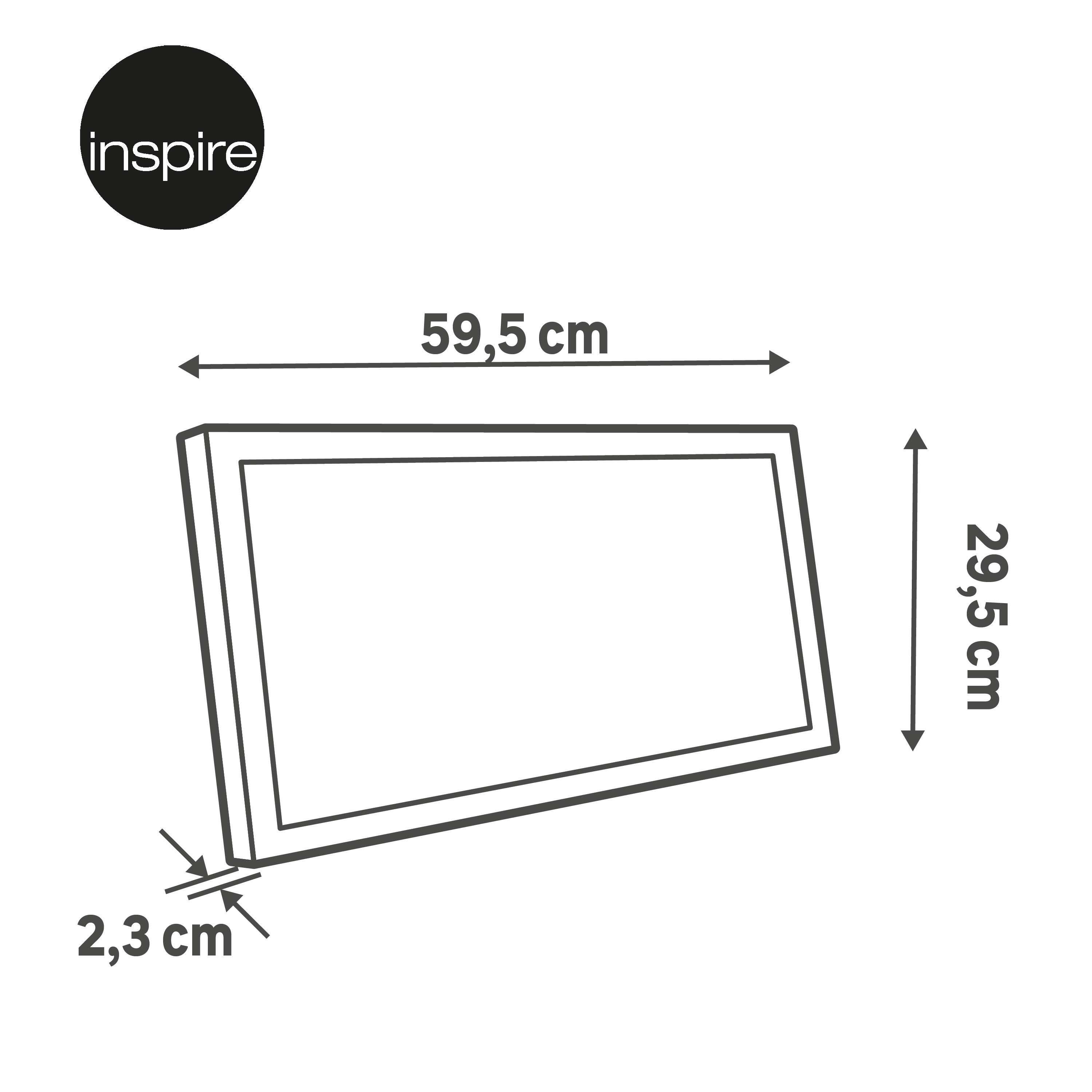 Panneau LED Gdansk 29,5 x 59,5 cm, variation blancs et intensité, blanc INSPIRE - 5
