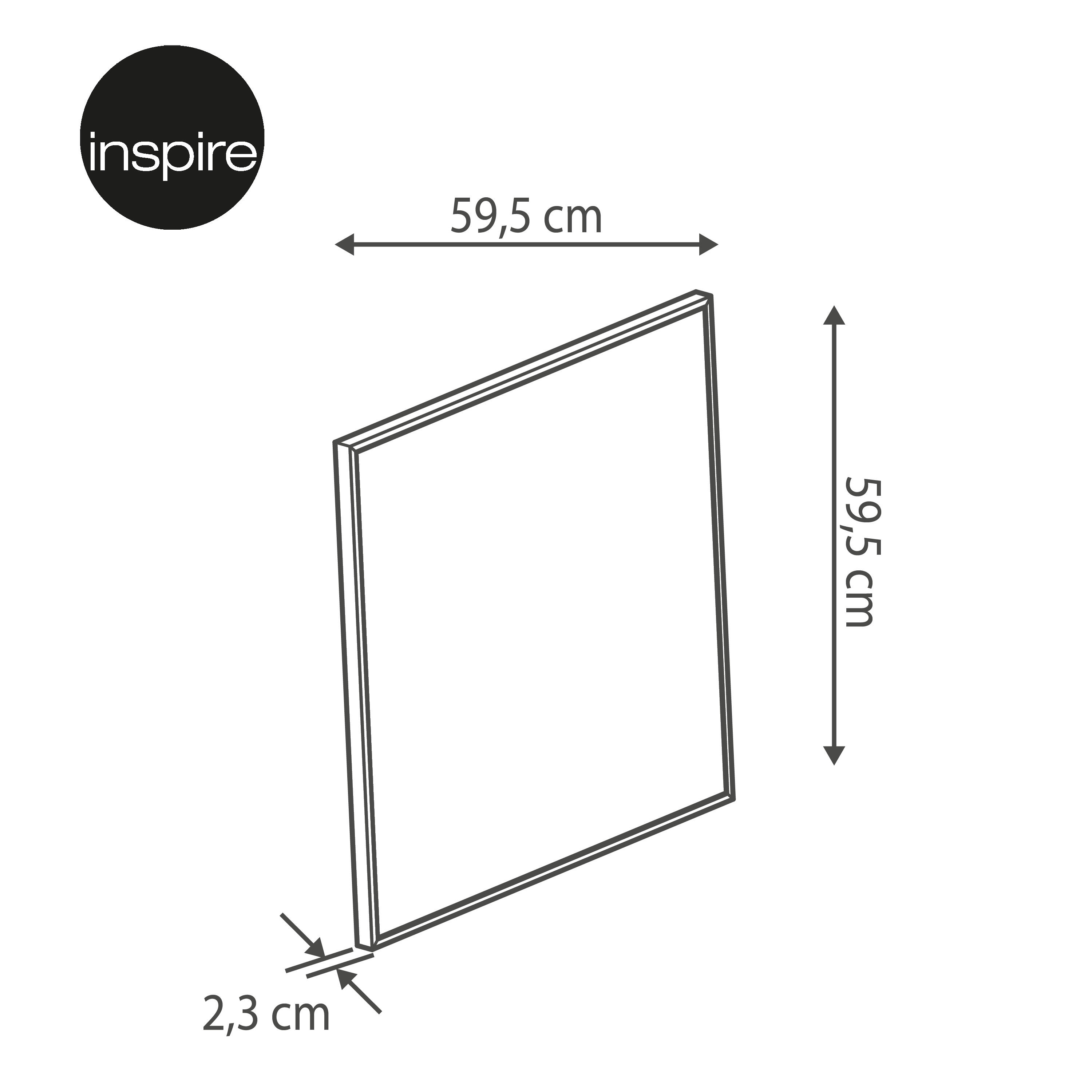 Panneau LED Gdansk 59,5 x 59,5 cm, variation blancs et intensité, blanc INSPIRE - 7