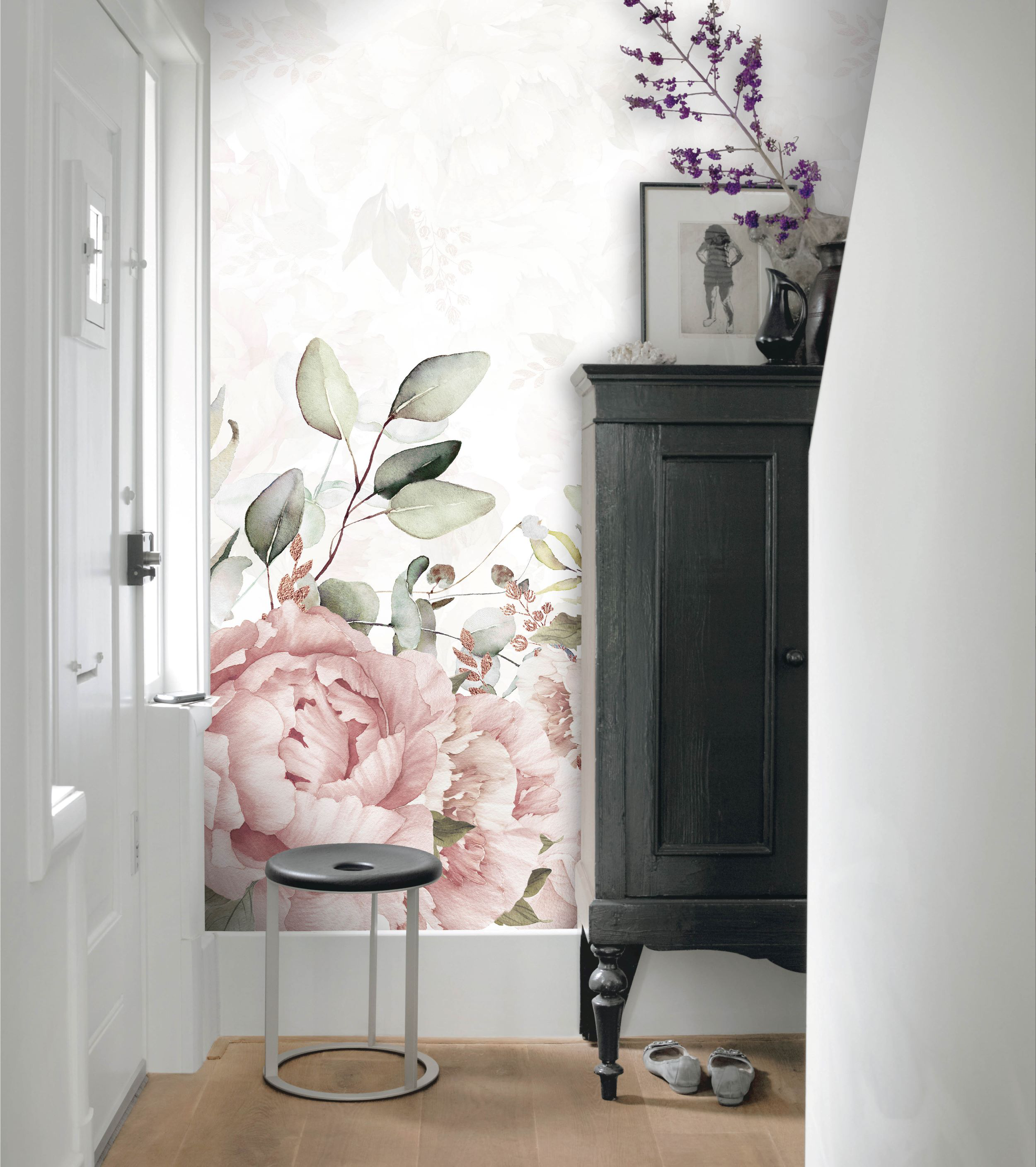 Tapeta panoramiczna Peonie 159 x 280 cm - 3