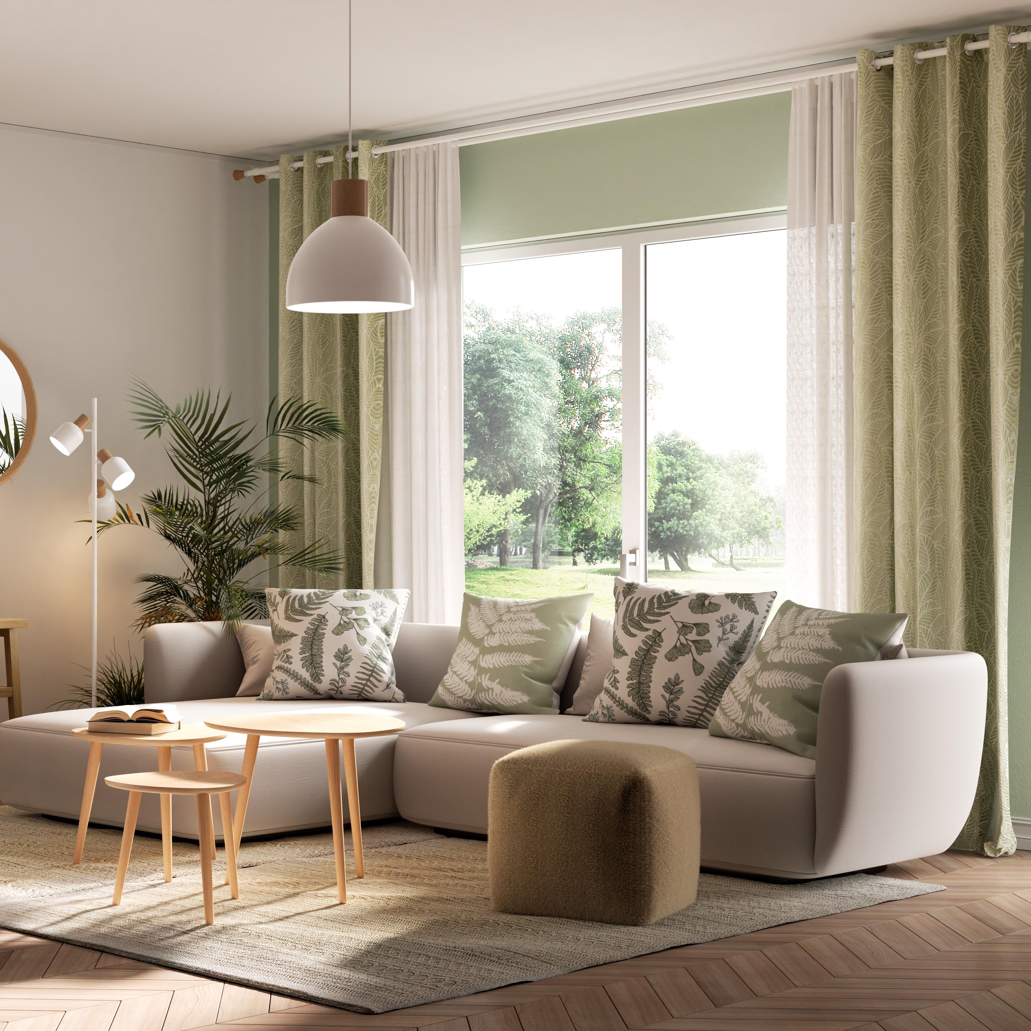 Cortinado fita e/ou presilha Abby 200x280cm branco Inspire - 15