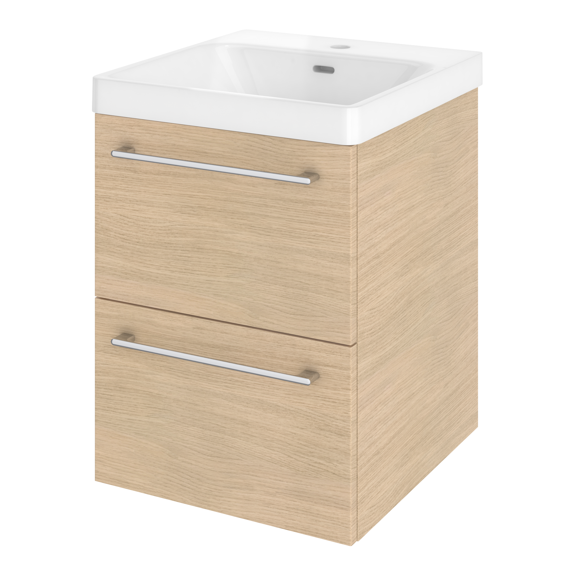 Mueble de baño Remix roble 45x46 cm (lavabo no incluido) - 4