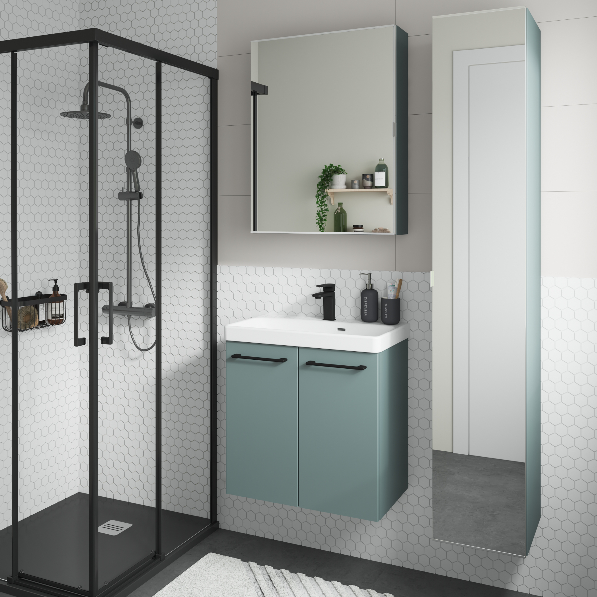 Umywalka meblowa Remix New 61 x 36.7 Sensea - 16