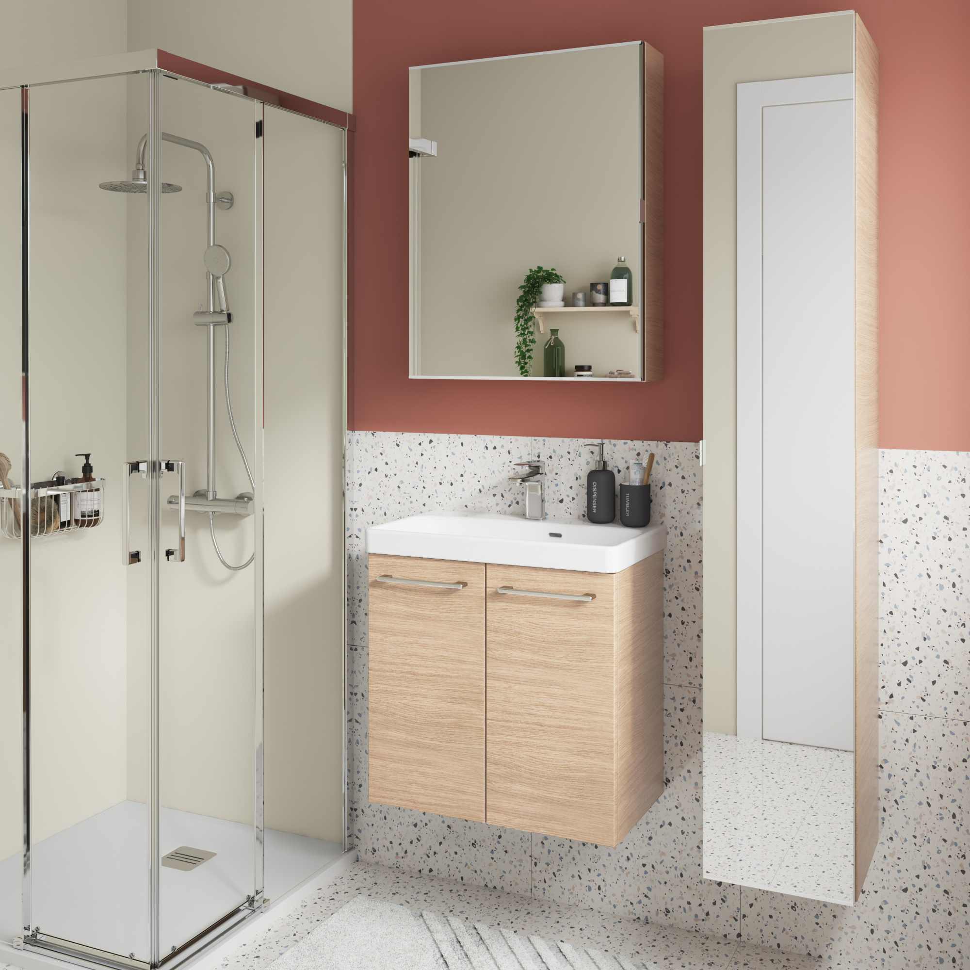 Umywalka meblowa Remix New 61 x 36.7 Sensea - 5