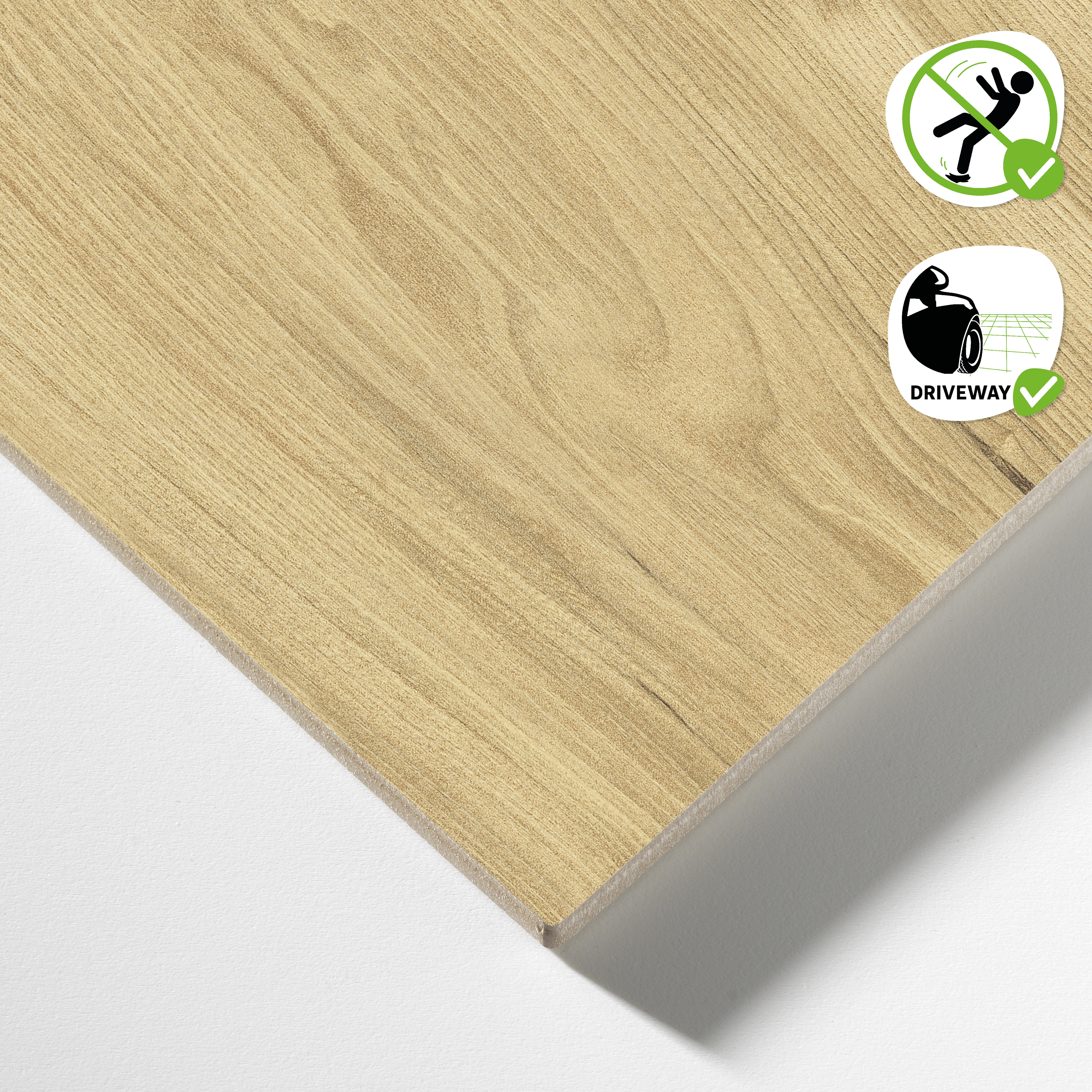 Carrelage sol extérieur effet bois naturel Wakefield l.20 x L.60 cm x Ep.8.2 mm  - 7