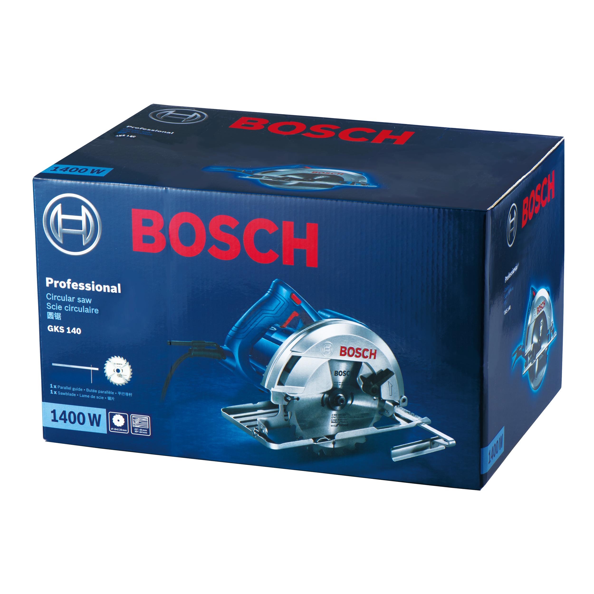 Przewodowa pilarka tarczowa 1400W 184 mm GKS 140 BOSCH PROFESSIONAL - 8