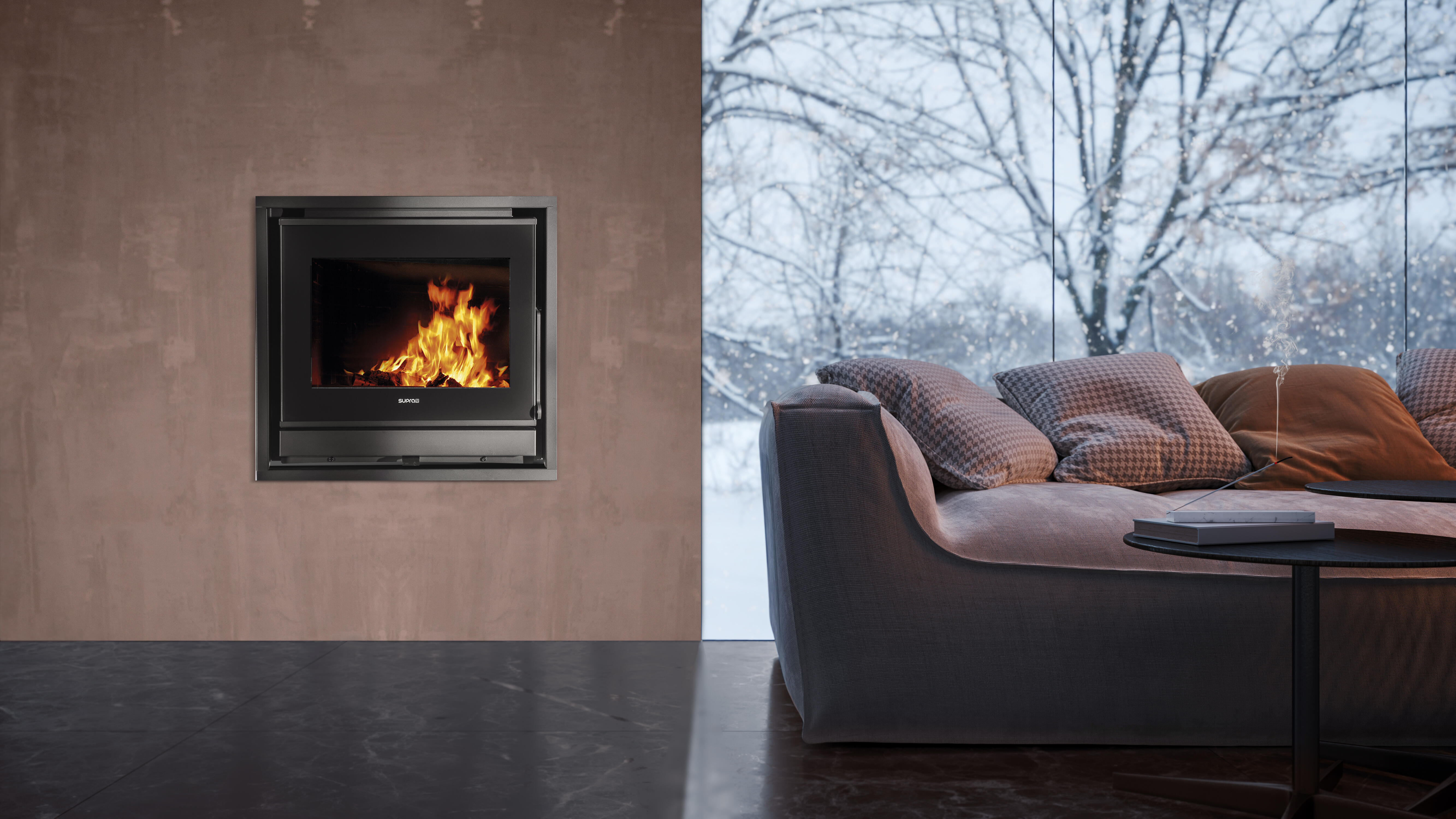 Hogar de leña supra 6.1 kw