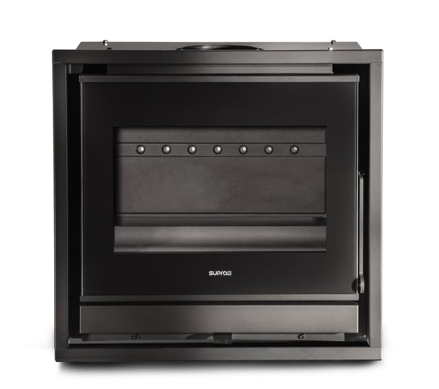 Insert à bois façade droite SUPRA Neo 55 e 5.6 kW