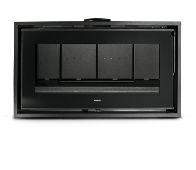 Insert à bois façade droite SUPRA Neo 100 e 10 kW