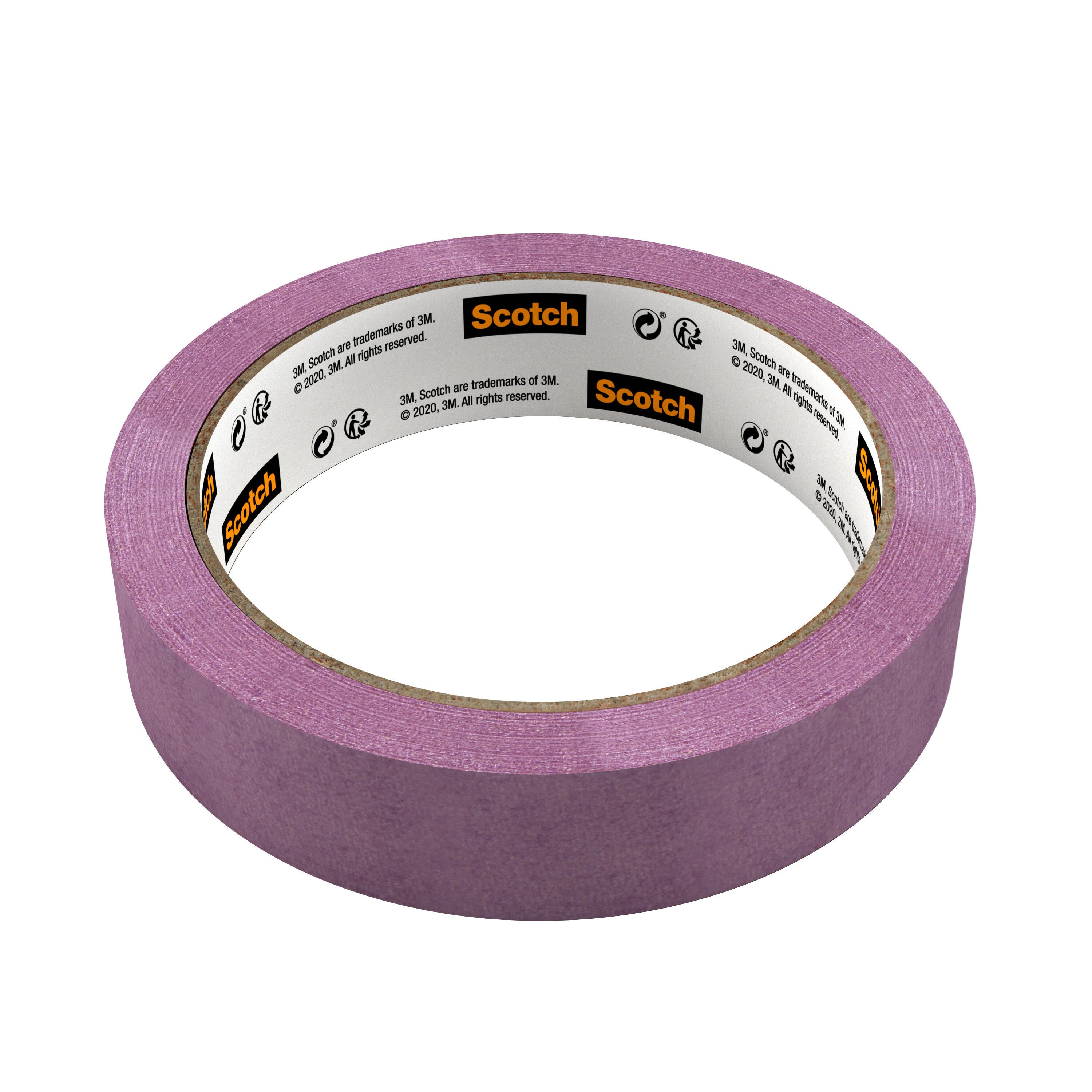 Ruban de masquage SCOTCH l.24 mm x L.41 m surfaces délicates - 3
