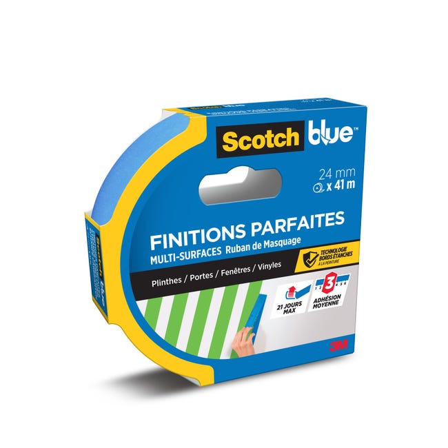 3M Scotch Ruban Toilé de Réparation Enlevable 18,2 m x 48 mm 1 Rouleau 3M Scotch Ruban Toilé de Réparation Enlevable 18,2 m x 48 mm 1 Rouleau