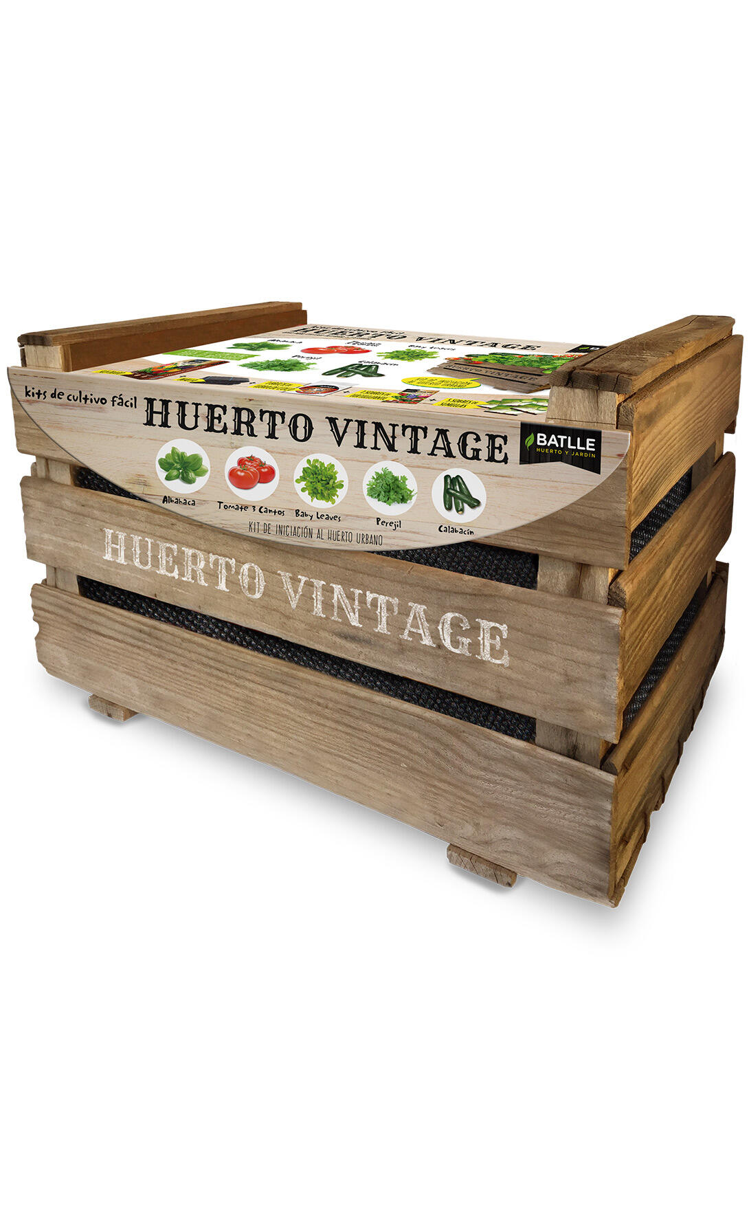 Kit semillas de huerto vintage semillas batlle
