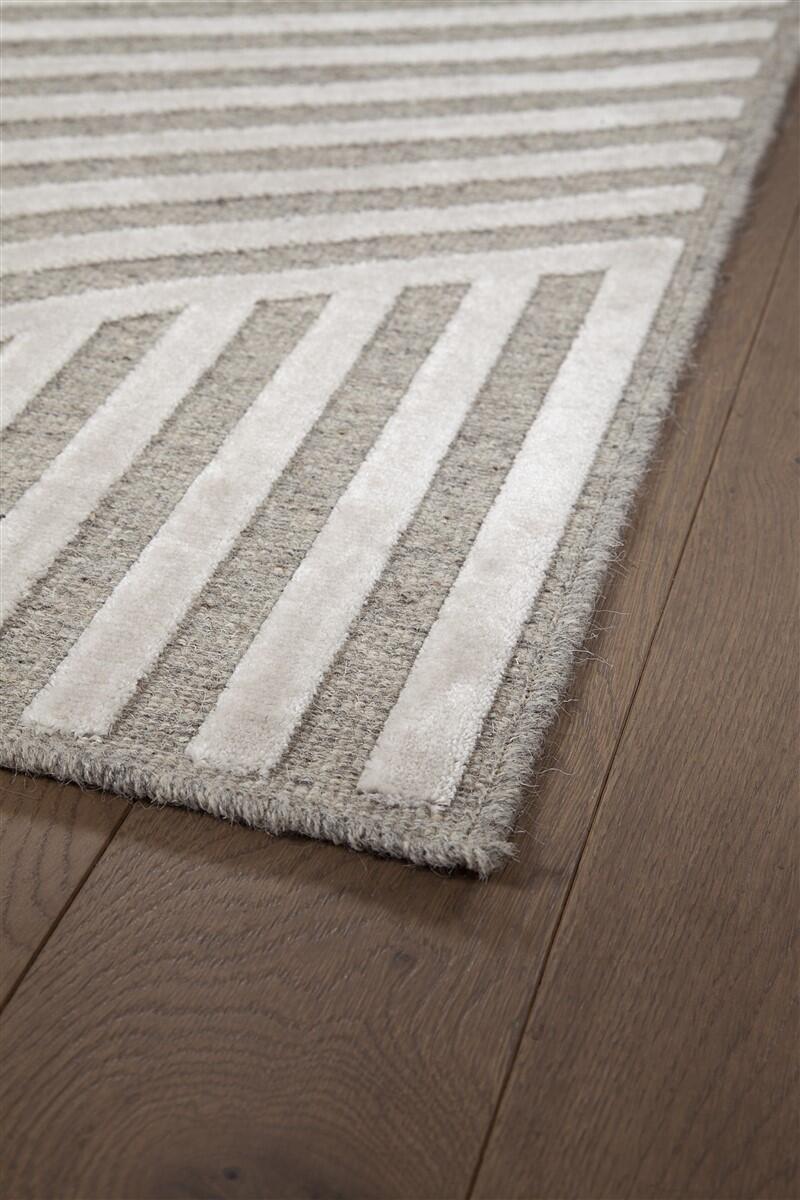 Tappeto Mayfair in viscosa Tortora L 230 x L 160 cm - 11
