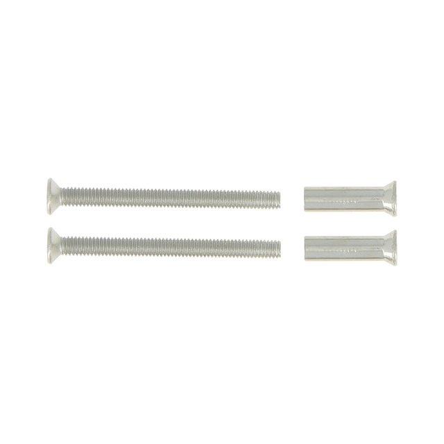 Vis + Douille Shérardisé Pour Poignée De Porte - 4 X 40 Mm - Marque CADAP - Neuf Emballé