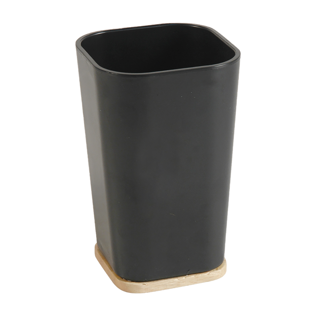 Gobelet de salle de bains Scandi noir SENSEA