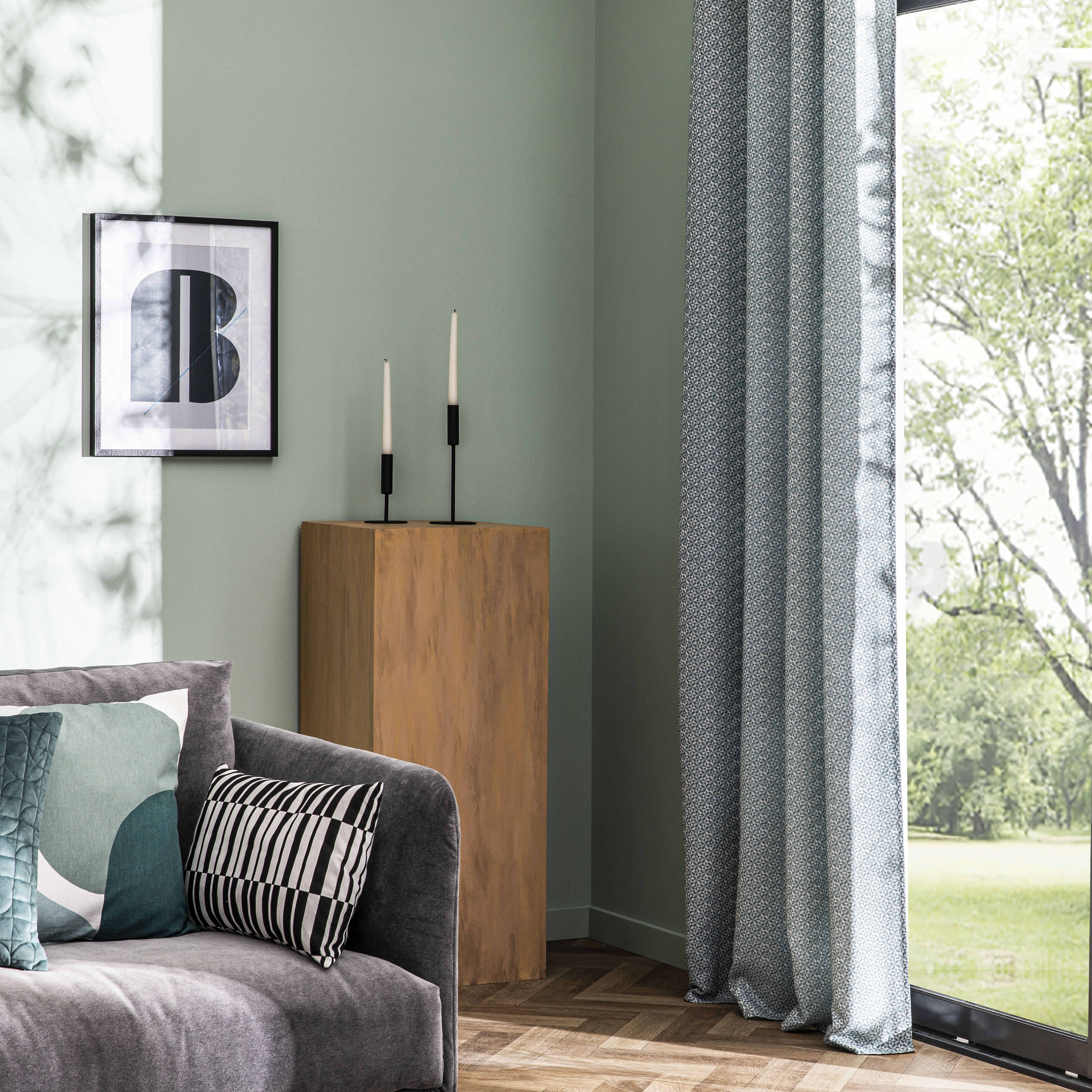 Moldura 30x40cm milo preto Inspire 'm' - 20