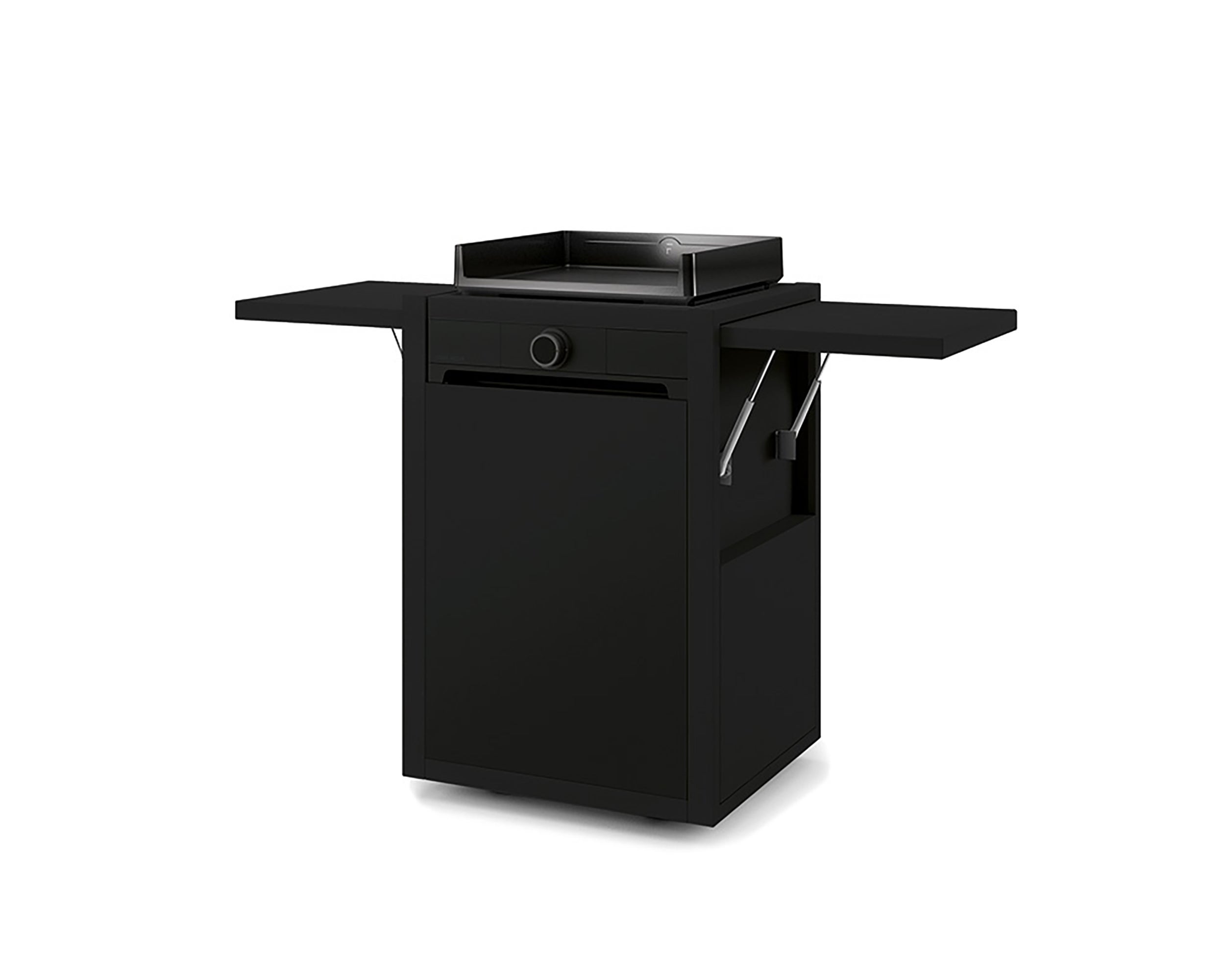 Plancha de gas forge adour modern 45 con carro de 1 quemadores y 3.2 kw de potencia recomendado para más de 10 personas
