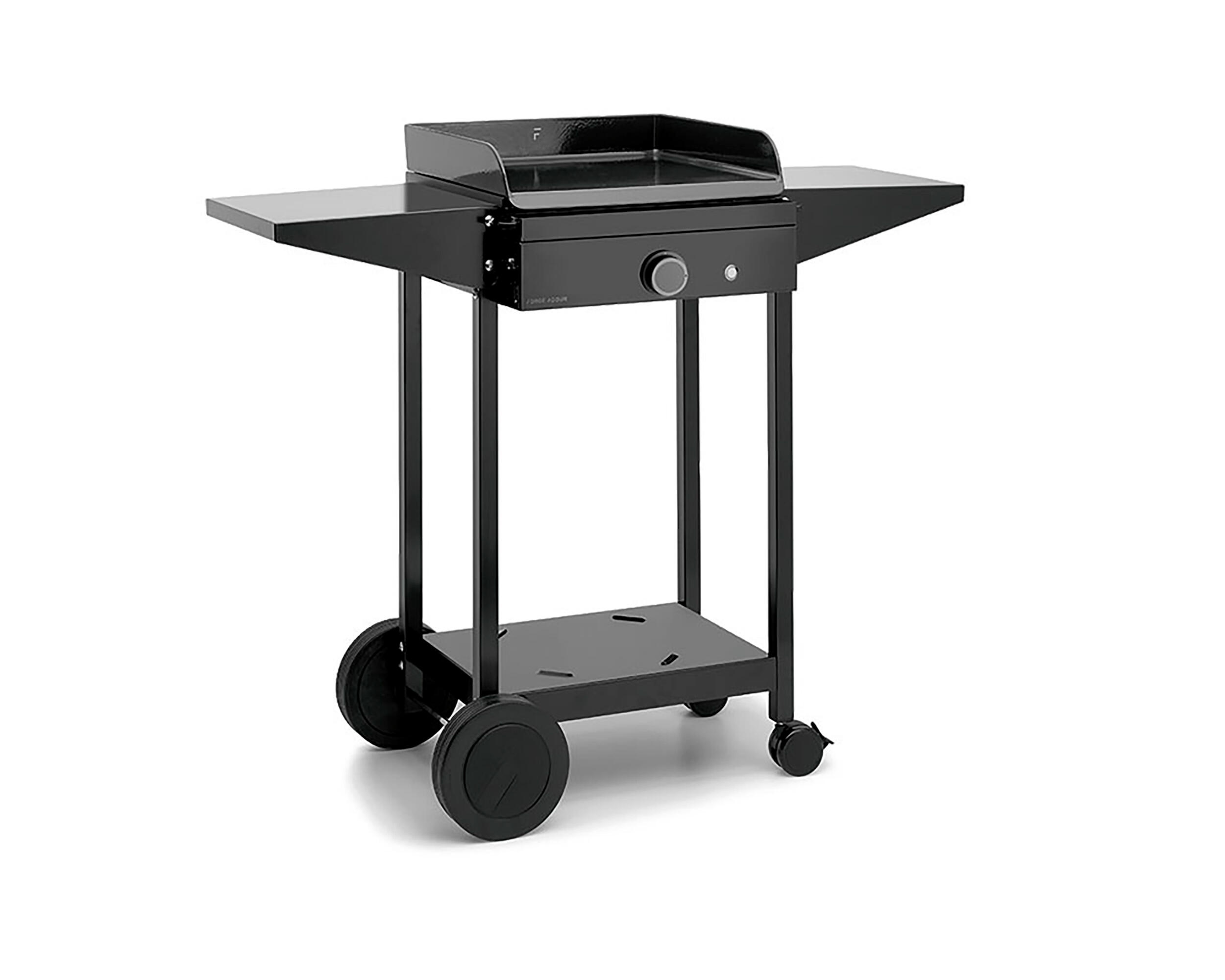 Plancha de gas forge adour origin 45 con carro de 1 quemadores y 1.5 kw de potencia recomendado para menos de 6 personas