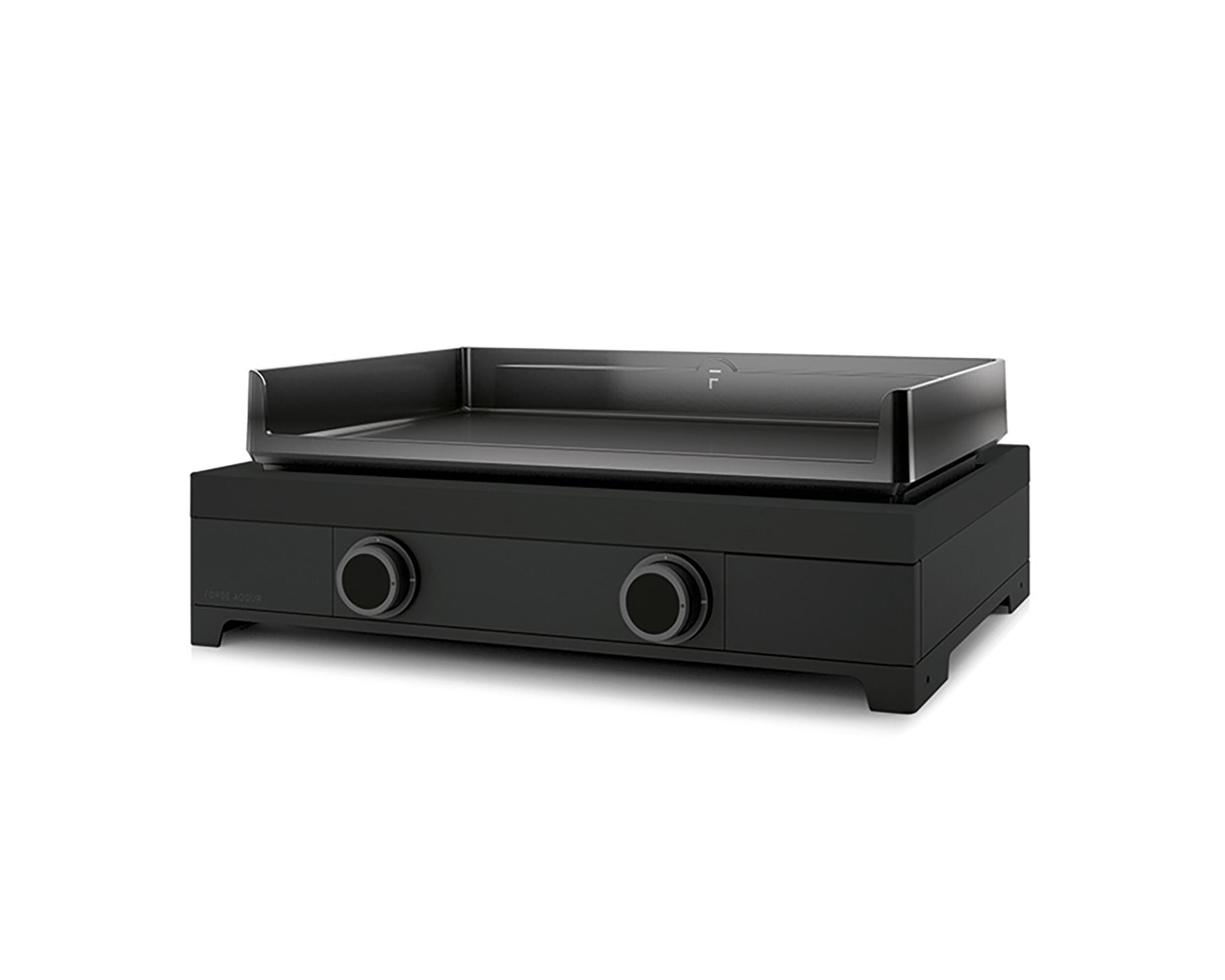 Plancha de gas forge adour modern 60 de 2 quemadores y 5.3 kw de potencia recomendado para más de 10 personas