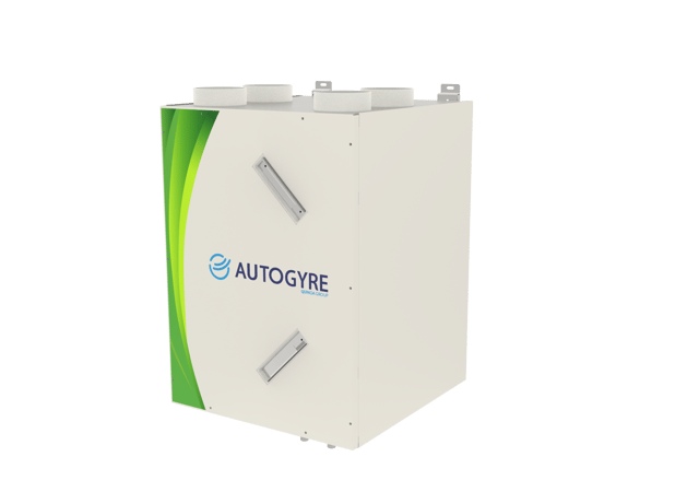 Caisson VMC double flux haut rendement AUTOGYRE Twinair df90