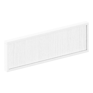 Panier De Cuisine Suspendu PlasticForte – Rangez Vos Affaires Sur Une Porte Ou Un Tiroir (Blanc, 31x17,5x13 Cm)