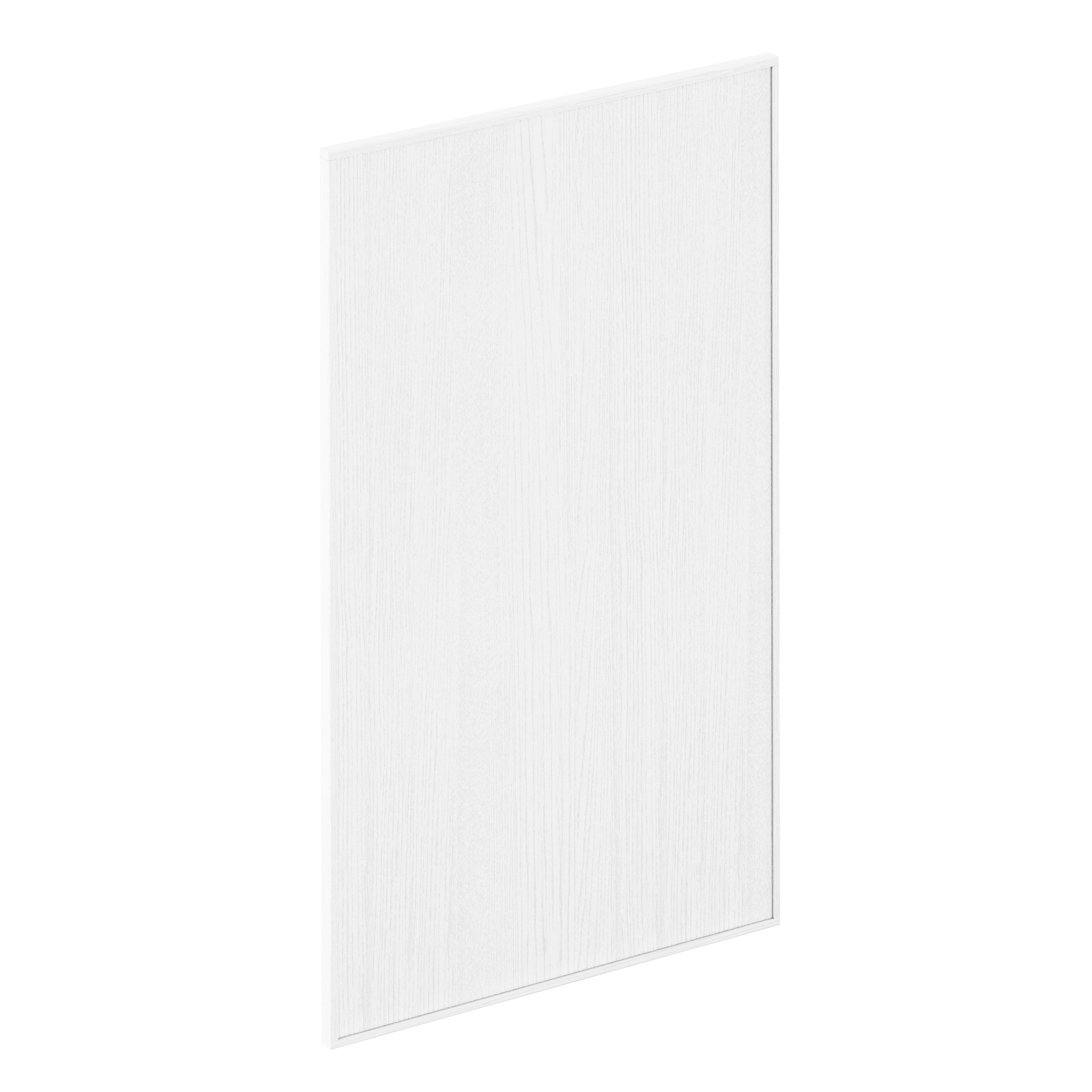 Front fornirowany szafki kuchennej Malmo F60x103 cm jesion bielony Delinia iD