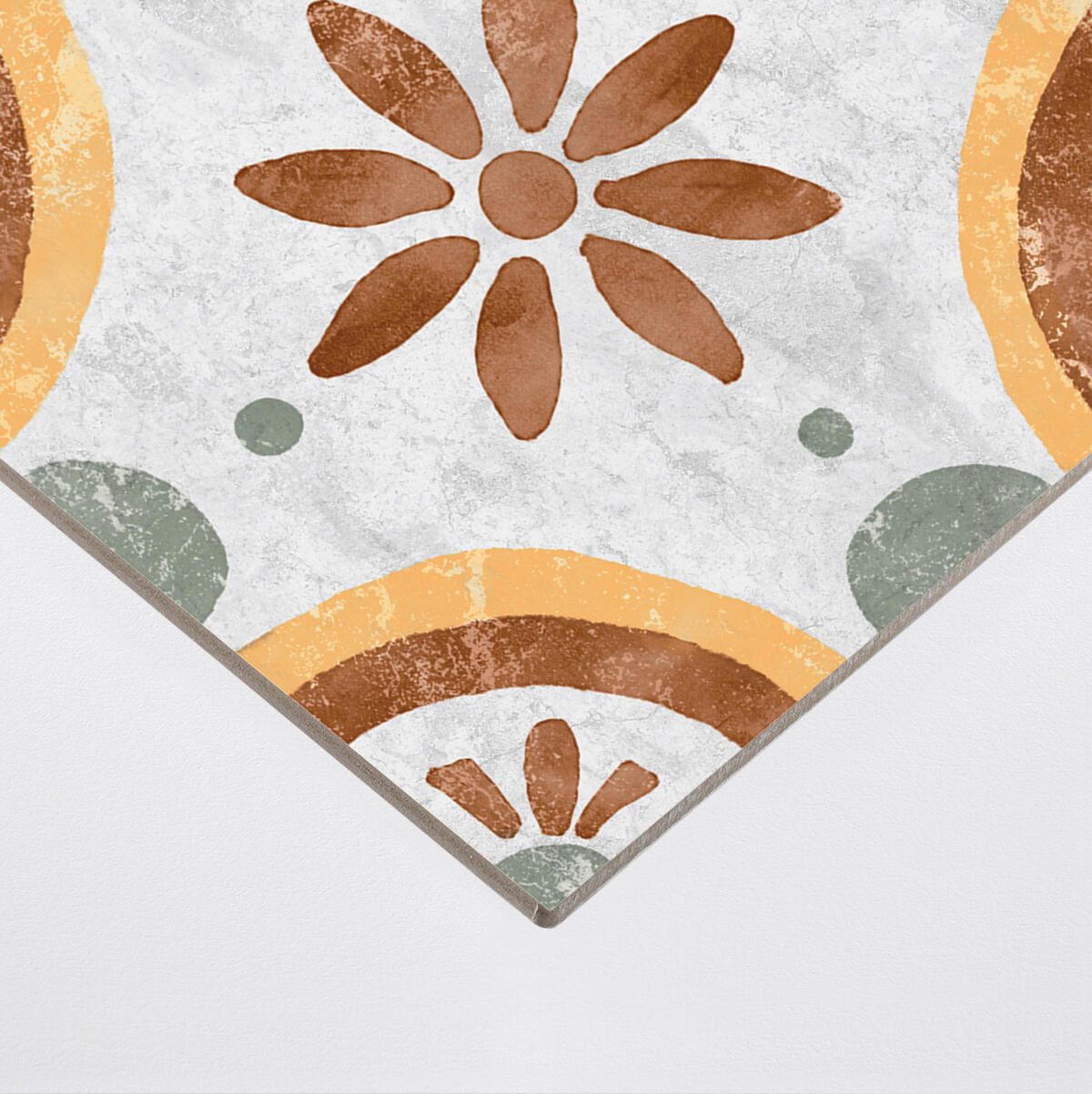 Piastrella da rivestimento interno 20 x 20 cm Sp. 8.2 mm Amalfi in gres porcellanato smaltato multicolore lucido traffico intenso (pei 4/5) 1.36 mq - 21