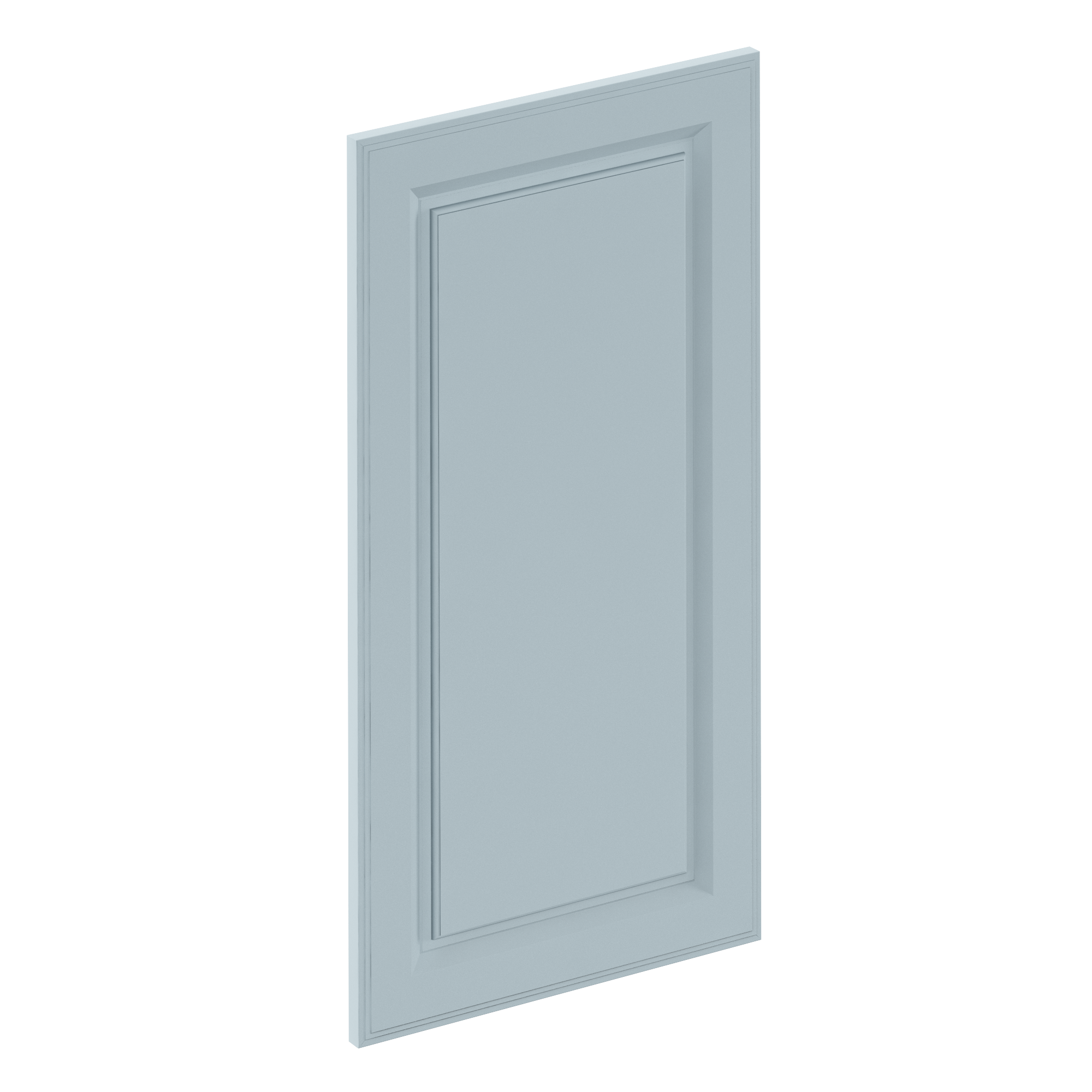 Puerta para mueble de cocina oxford azul h 76.8 x l 40 cm