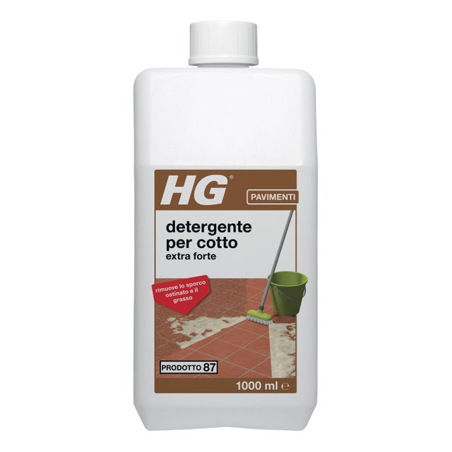 Prodotto per la manutenzione HG pulitore forte per cotto 1 L
